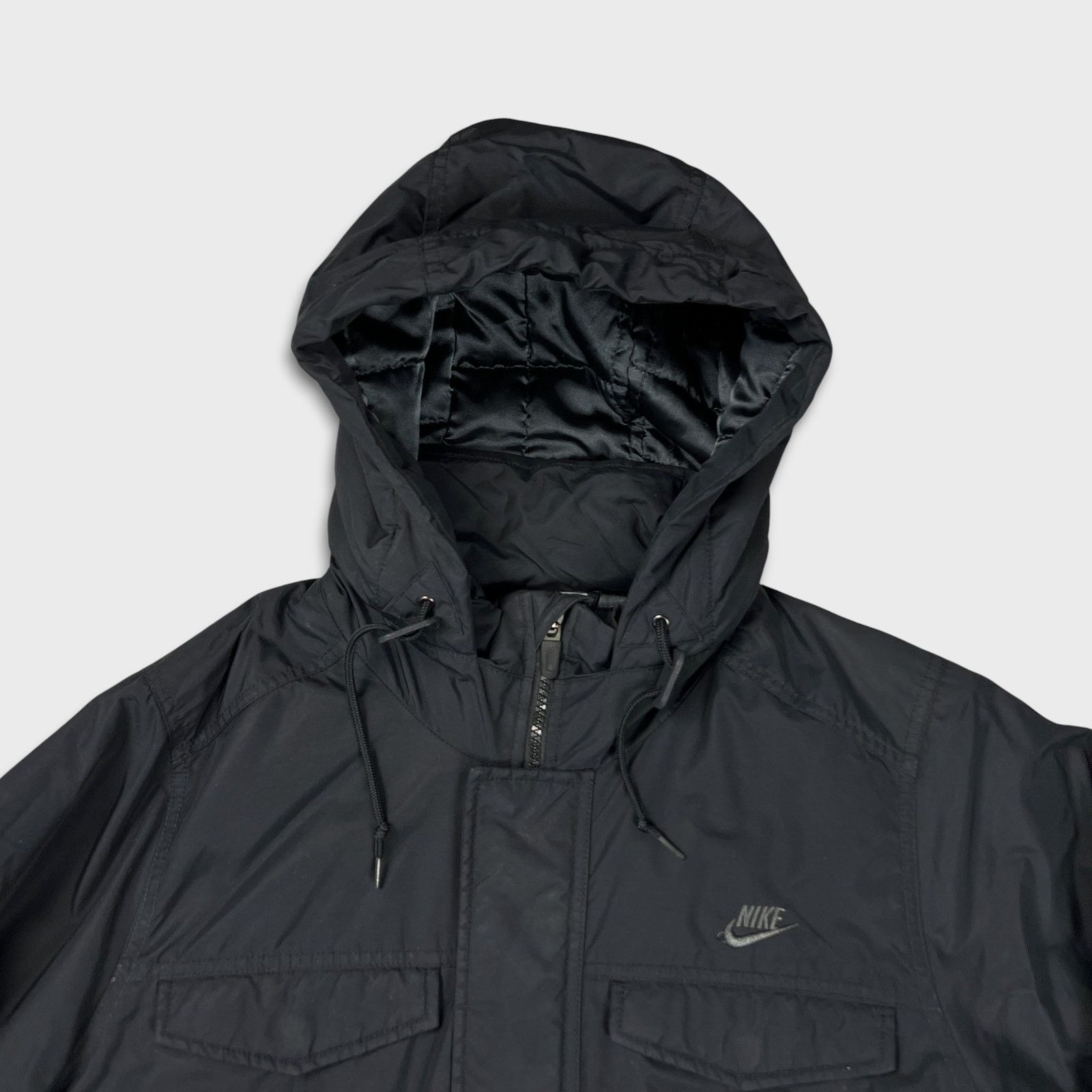 Nike × Vintage Nike Sportswear Jacket Small Swoosh Oversized Zip Outdoor Size US S / EU 44-46 / 1 - 2 Thumbnail