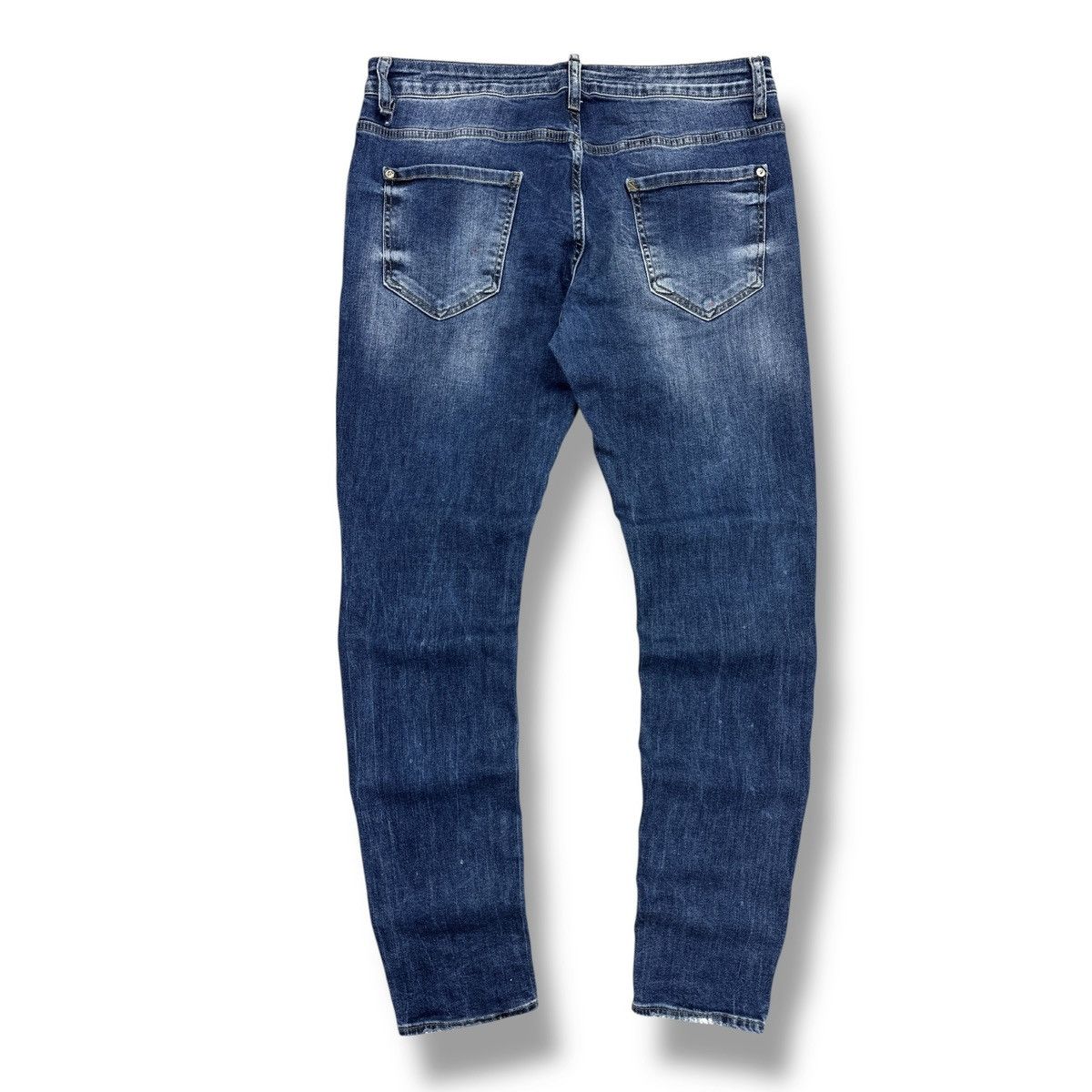 Dsquared2 Dsquared2 Painted Distressed Ripped Skinny Jeans Stratch 54 Size US 38 / EU 54 - 12 Thumbnail
