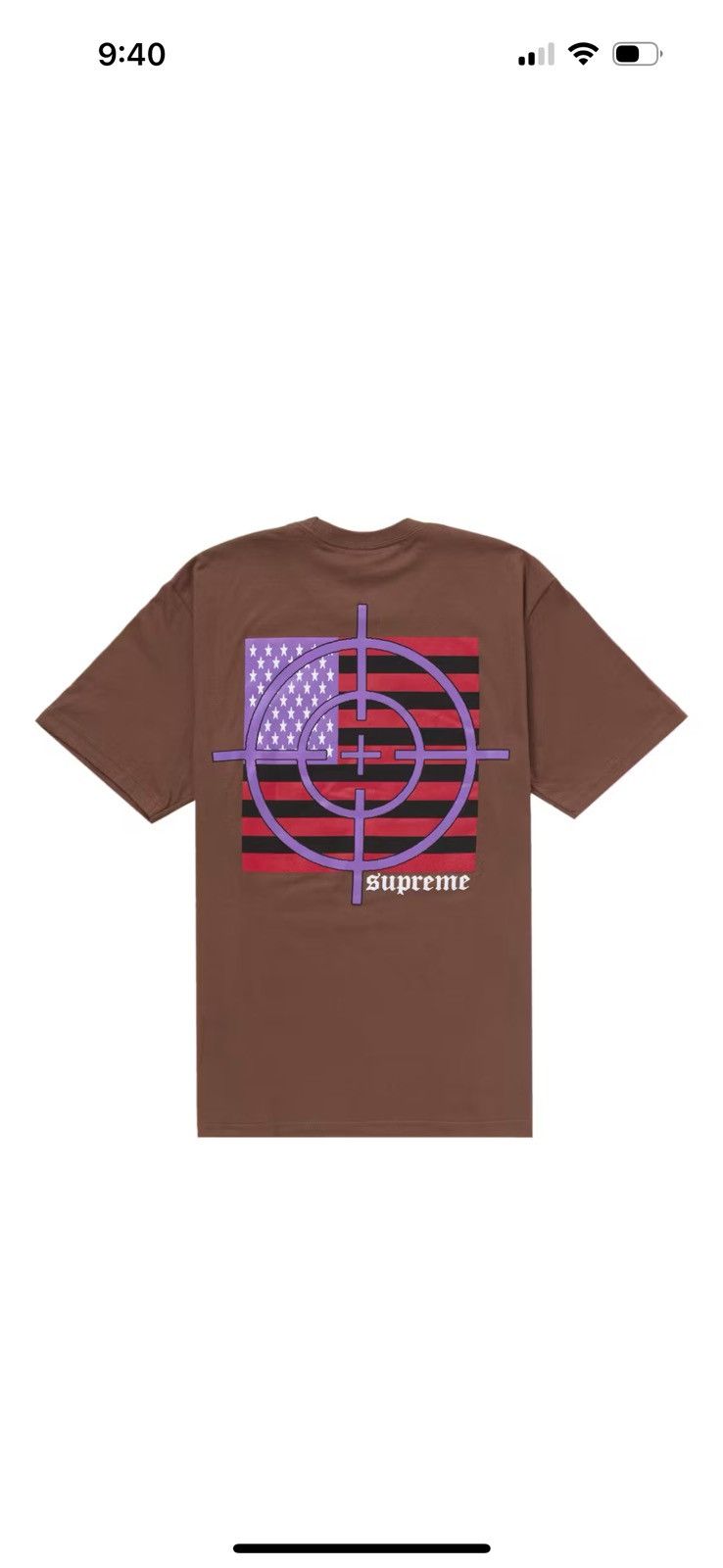 Supreme Target T-Shirt Mens