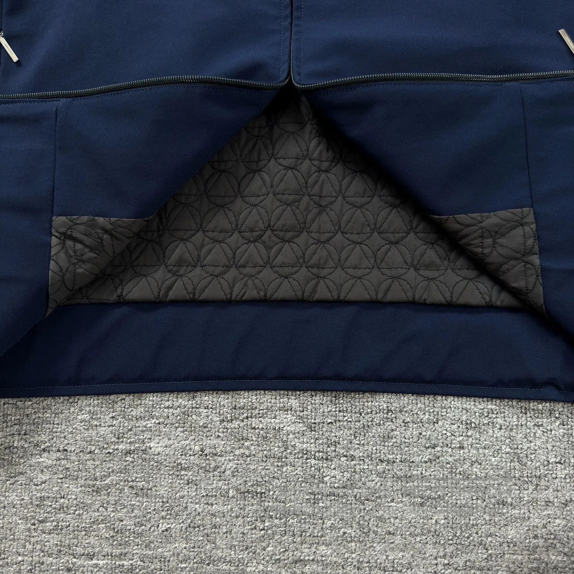 Dior Dior Blue Lock Closure Jacket. Size US S / EU 44-46 / 1 - 4 Thumbnail