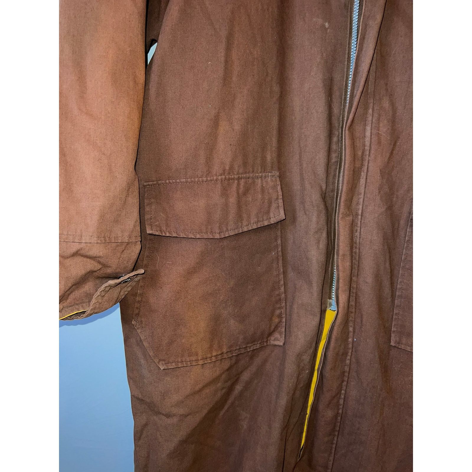 Marlboro Vintage Marlboro Trench Coat Reversible Jacket Broken Zipper Size US L / EU 52-54 / 3 - 4 Thumbnail