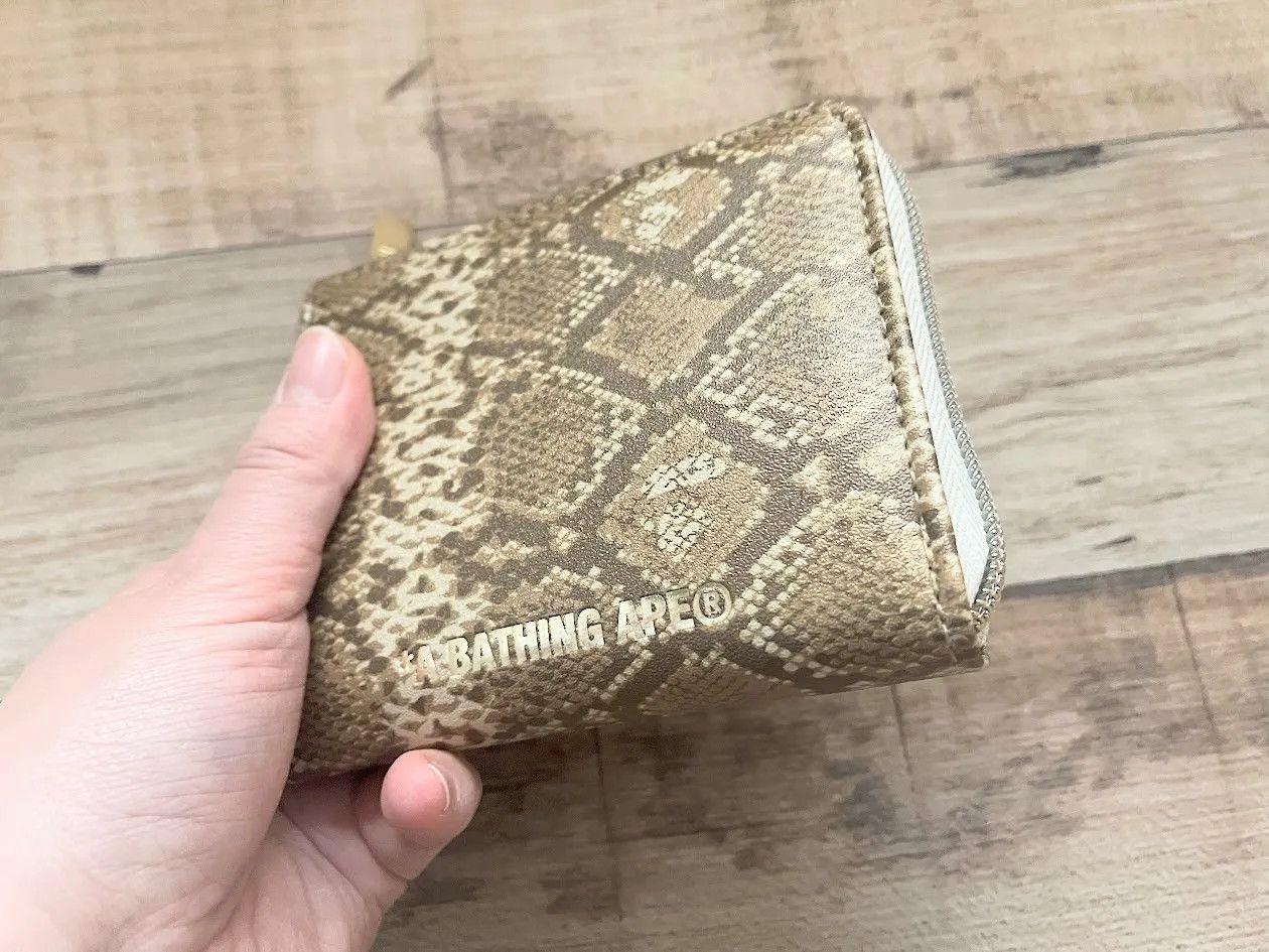 Bape BAPE WALLET SNAKE PATTERN Head Logo Coin Pouch Size ONE SIZE - 13 Thumbnail