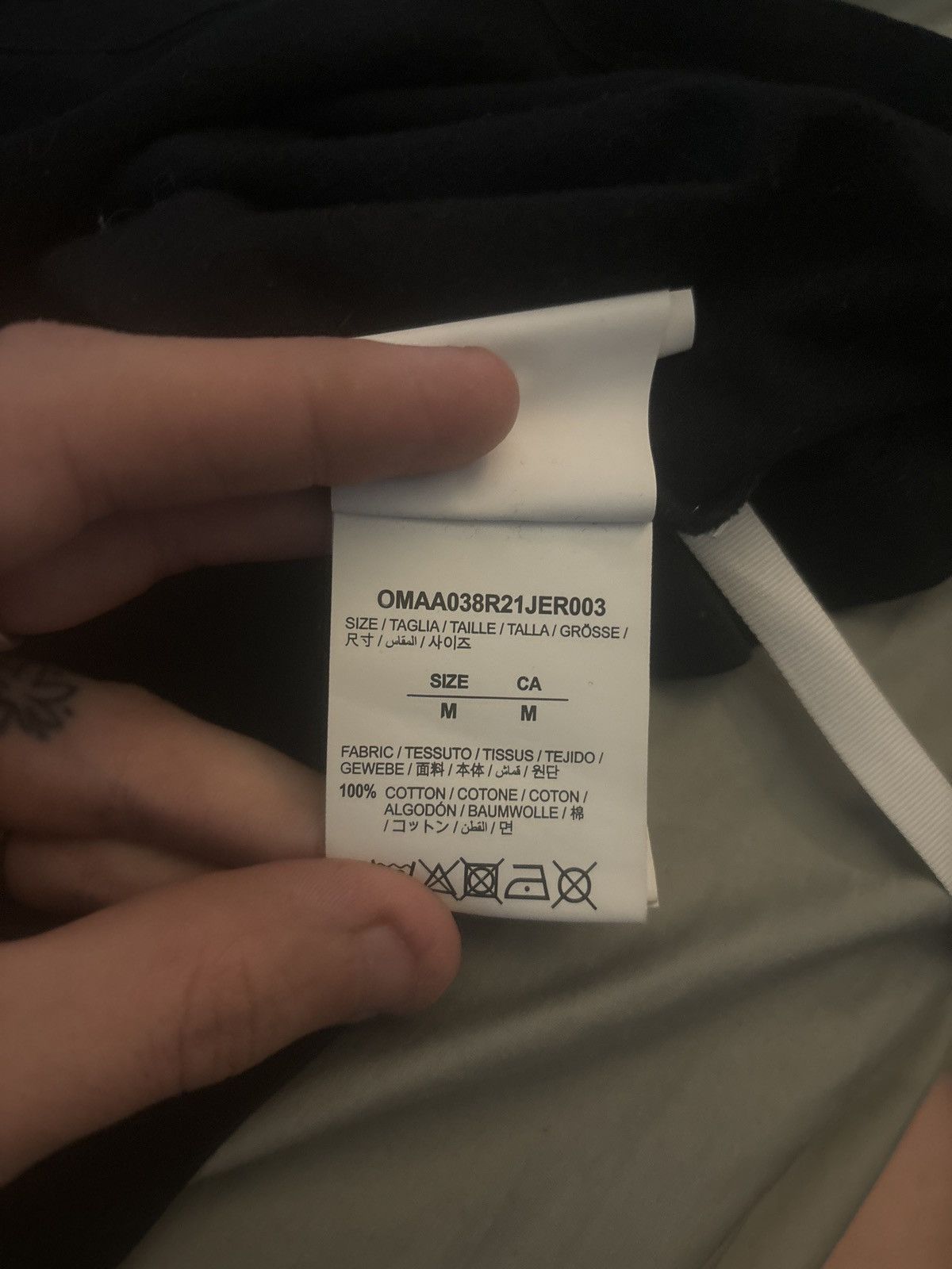 Off-White Off-White Caravaggio arrows oversized t-shirt Size US M / EU 48-50 / 2 - 6 Thumbnail