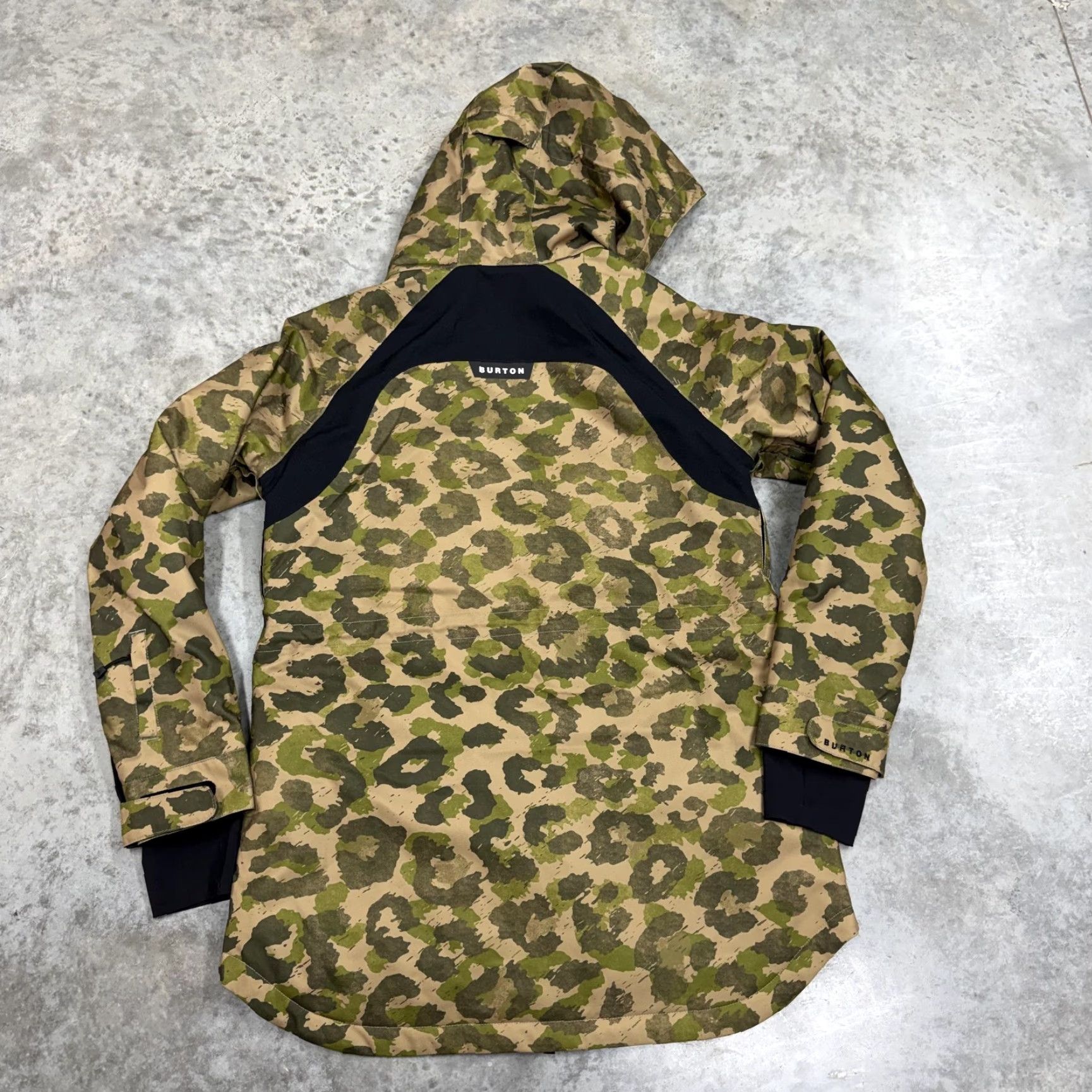 Burton Burton Jacket Mens Large Camo Hooded Full Zip Fleece Lined Ski Snow Outdoor Size US L / EU 52-54 / 3 - 5 Thumbnail