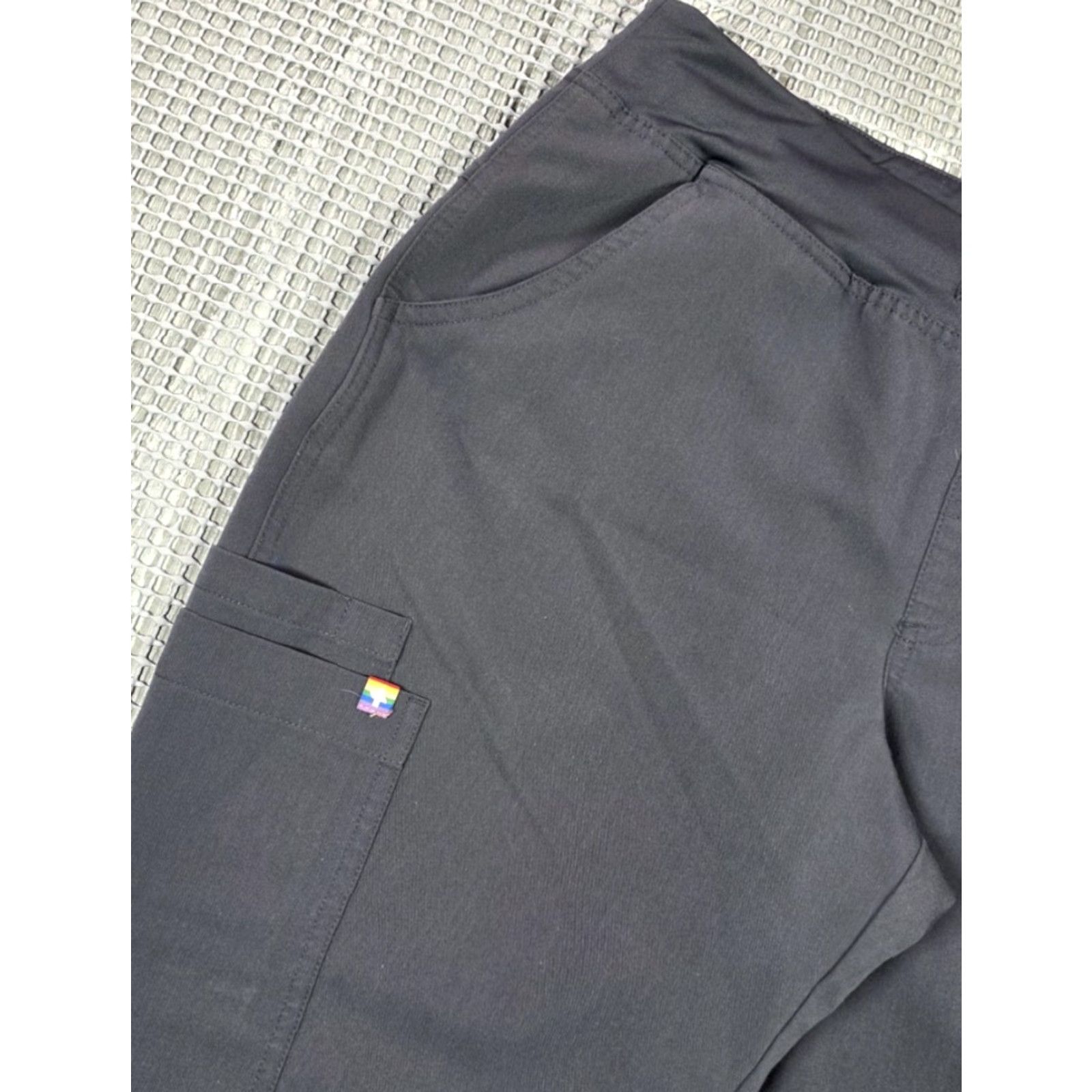 Vintage FIGS Zamora Jogger CHARCOAL PRIDE 30x27 SIZE M/P Gray Women Jogger Pants Size US 31 - 6 Thumbnail
