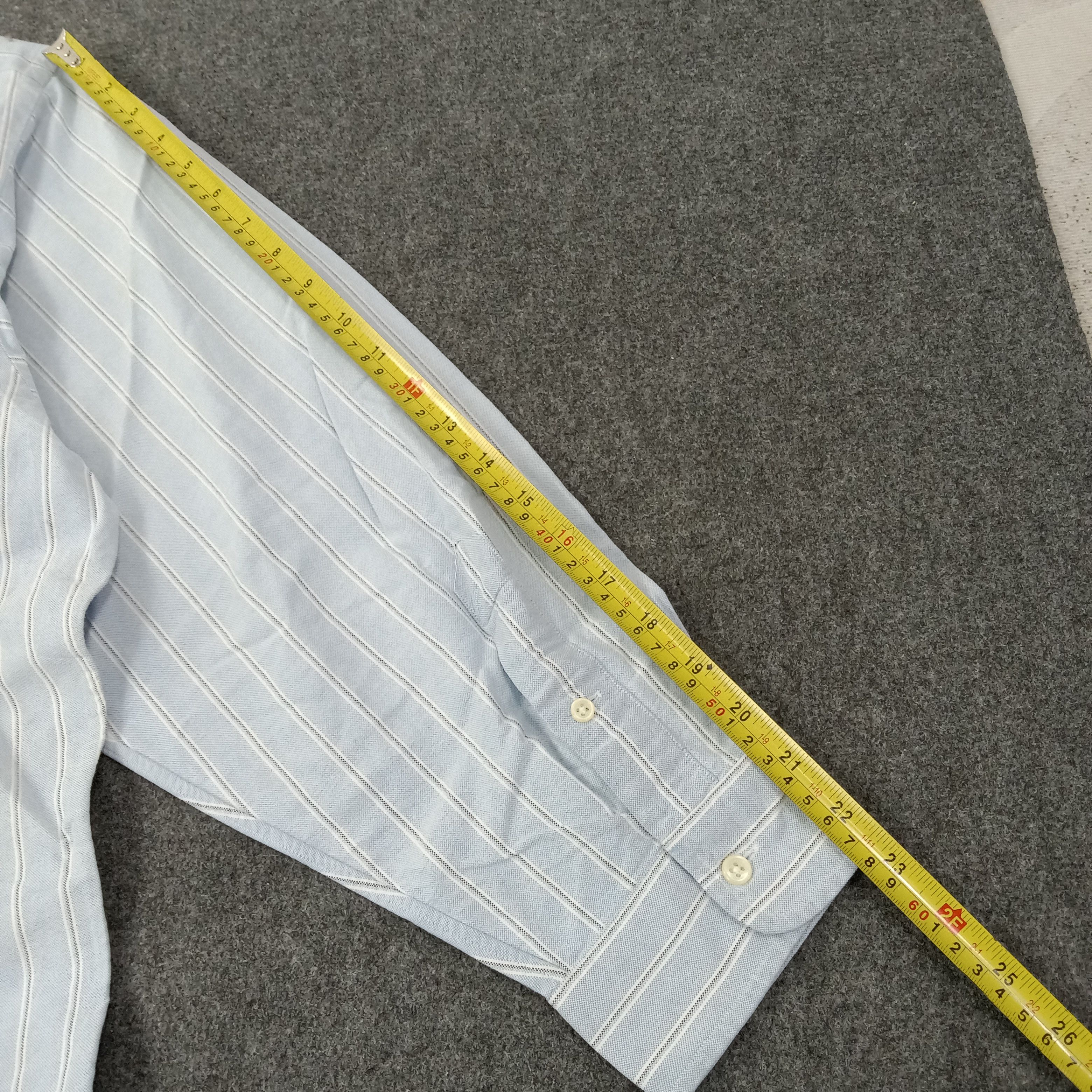Ralph Lauren Ralph Lauren Classic Fit Striped Button Up Shirt C259N75 Size US XXL / EU 58 / 5 - 6 Thumbnail