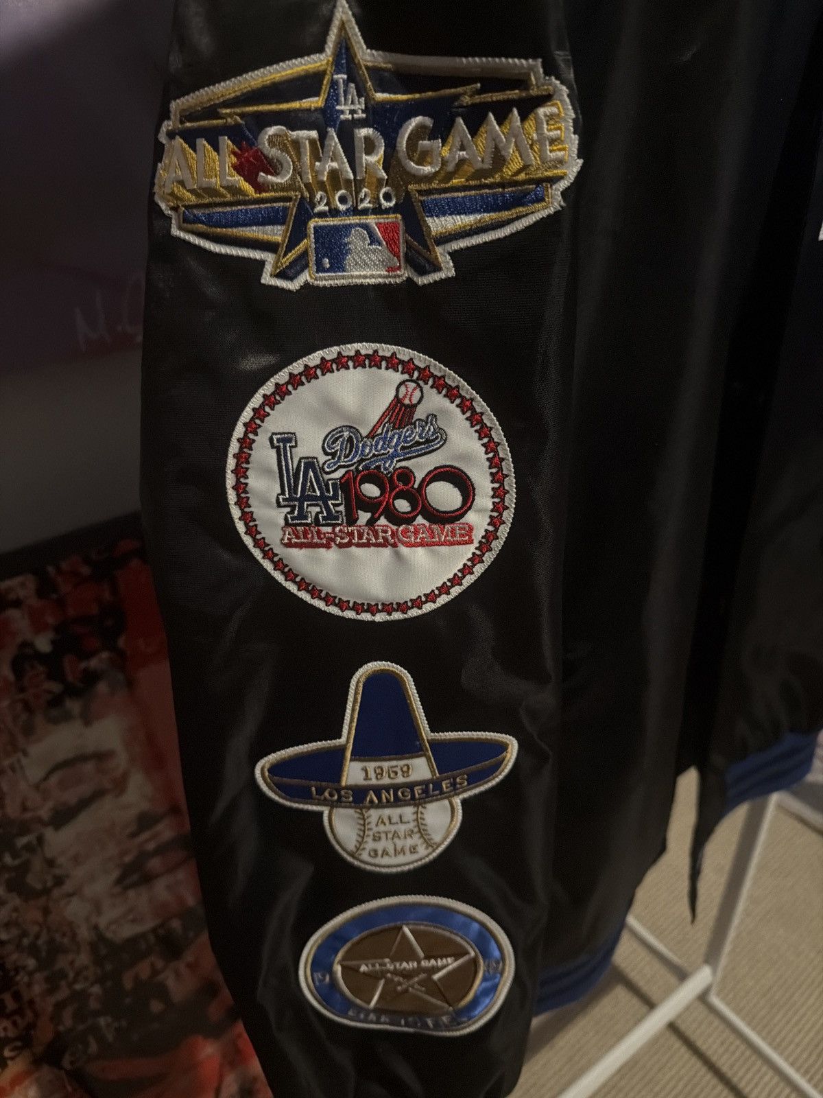 Starter Dodgers All-Star Starter Black Label Jacket Size US XL / EU 56 / 4 - 2 Thumbnail