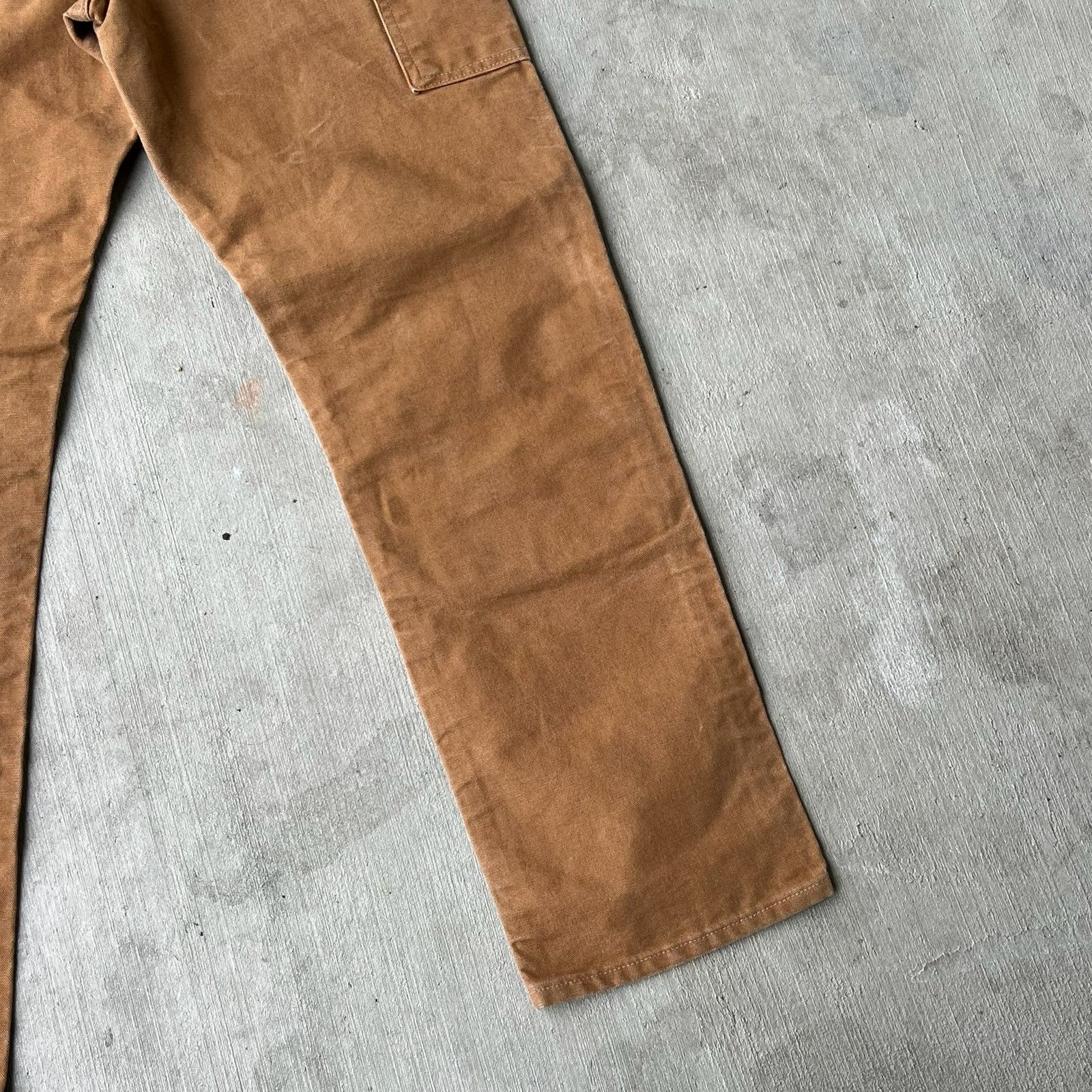 Carhartt × Vintage Carhartt brown double knee work wear carpenter pants Size US 27 - 8 Thumbnail