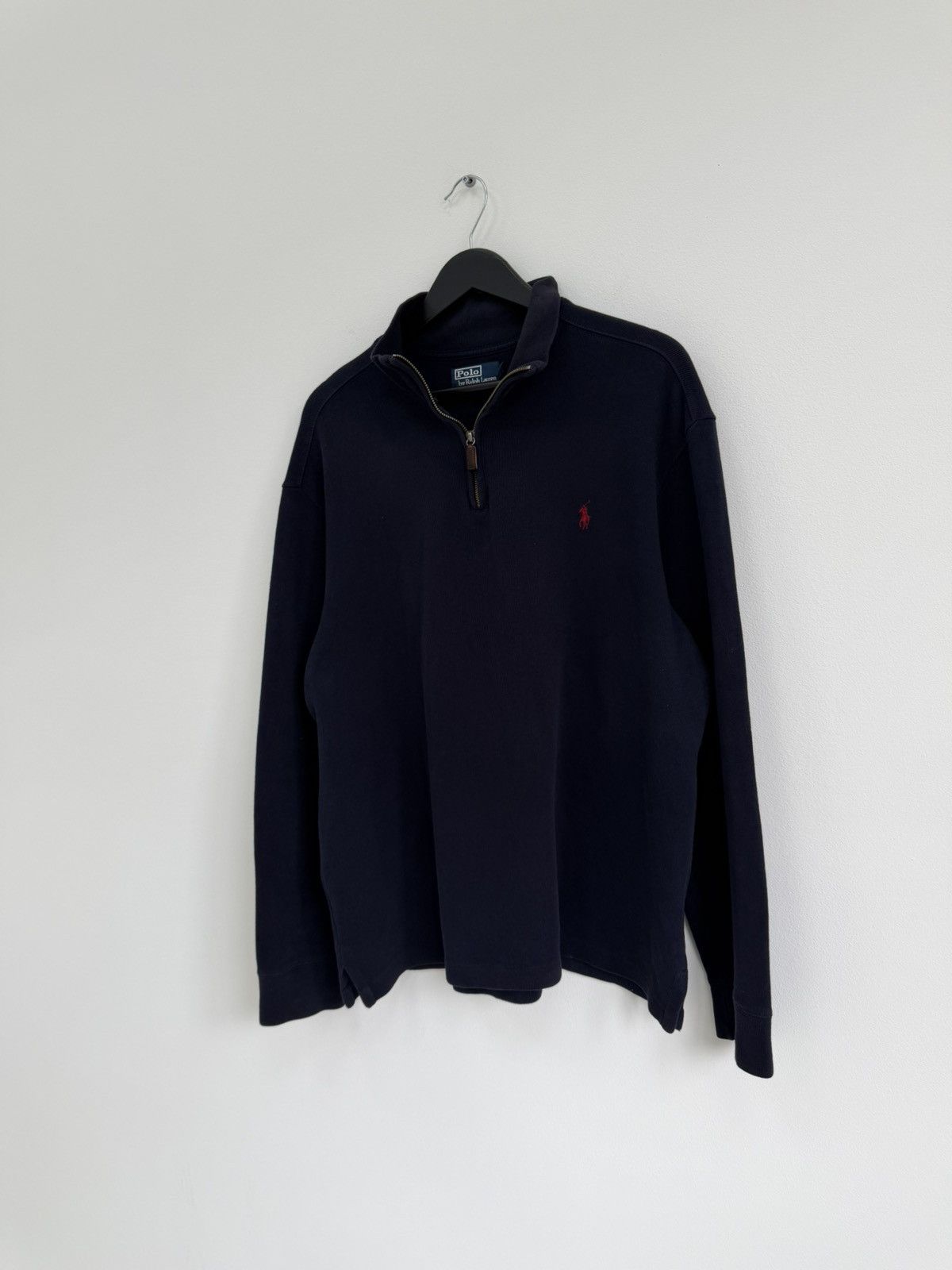 Polo Ralph Lauren Polo Ralph Lauren 1/4 Zip Knit Sweater Jacket OldMoney Size US L / EU 52-54 / 3 - 2 Thumbnail