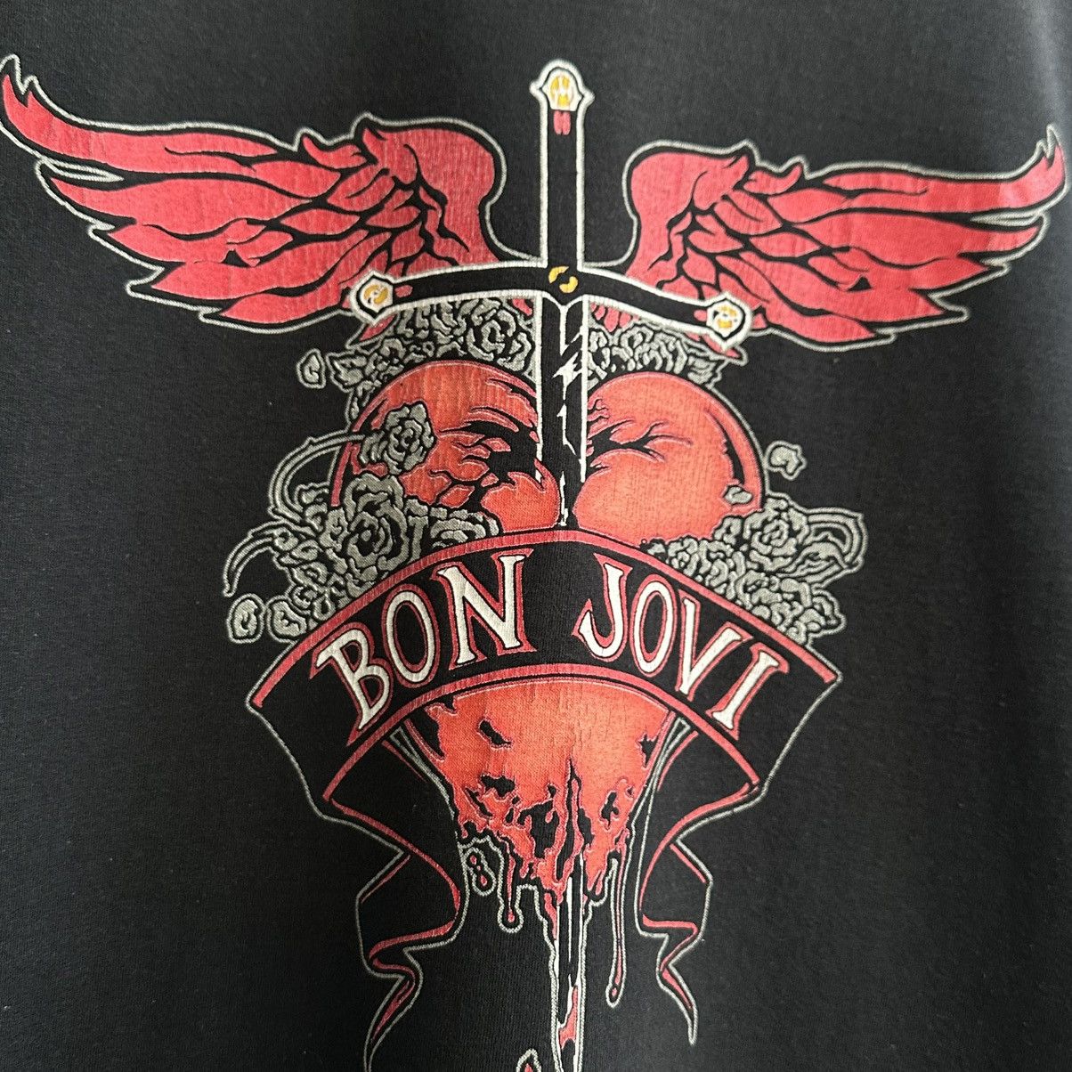 Band Tees Vintage 2000s Bon Jovi Rock Band Tee Size US M / EU 48-50 / 2 - 4 Thumbnail