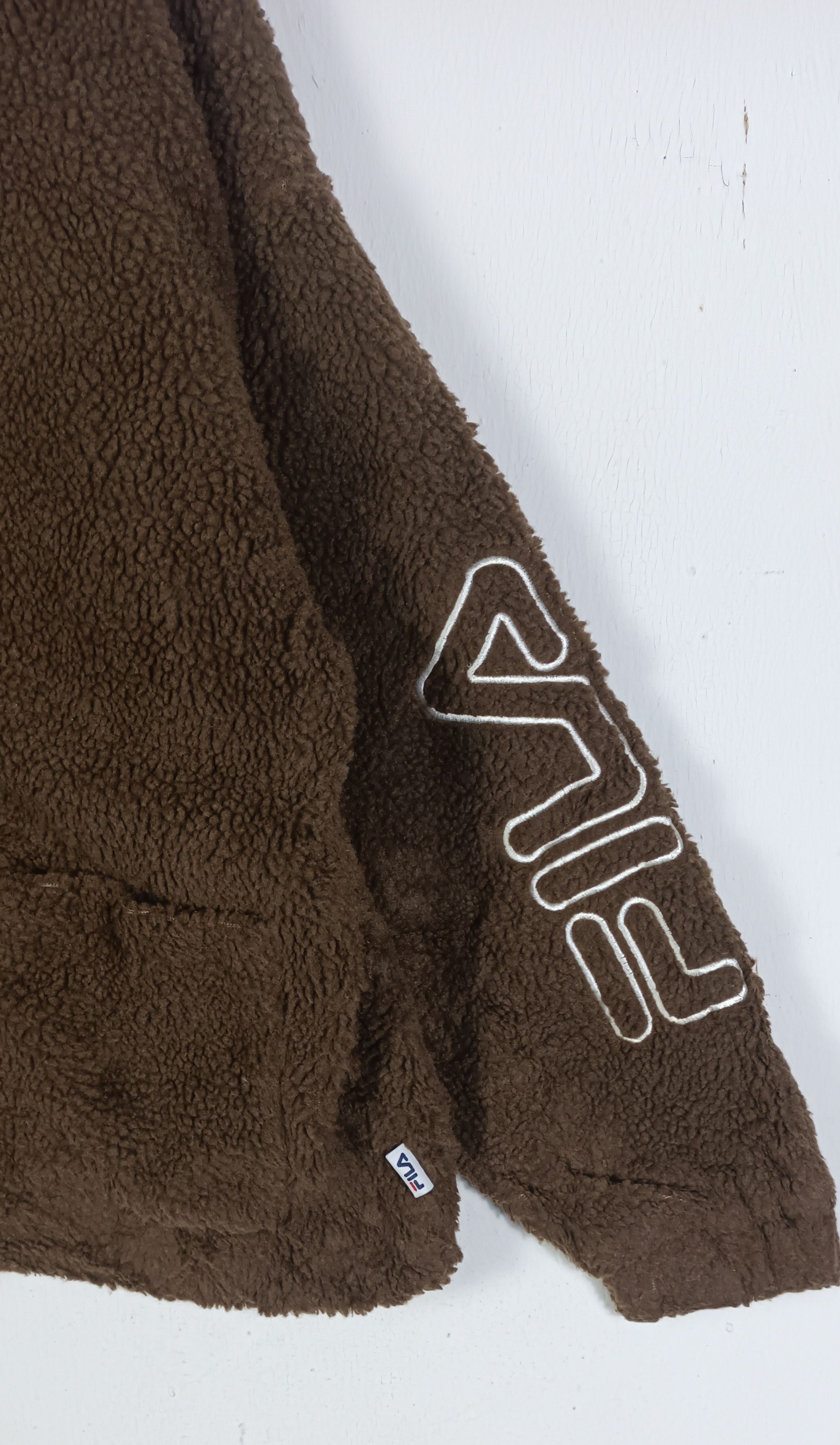 Fila Fila Sherpa Button Up Spell Out Size XL / US 12-14 / IT 48-50 - 11 Thumbnail