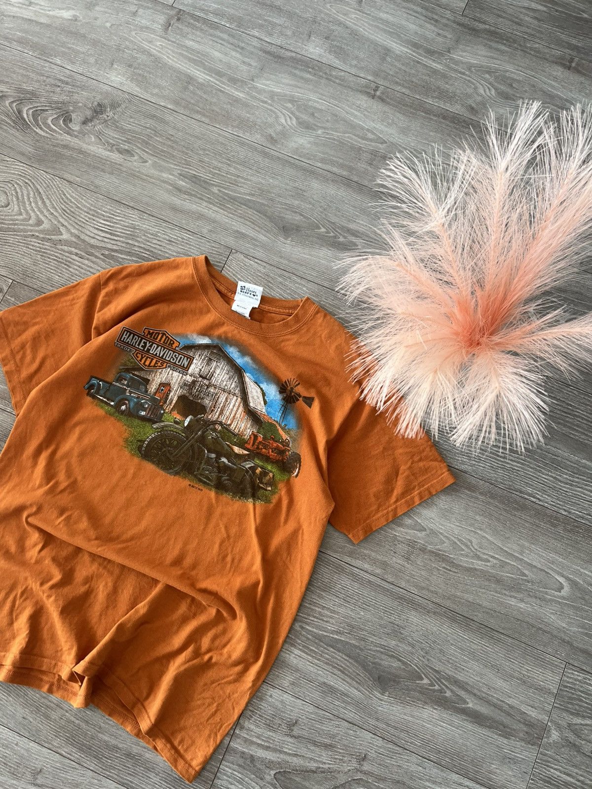 Harley Davidson × Vintage ‼️Vintage Harley Davidson Archival Double Print Tee‼️ Size US M / EU 48-50 / 2 - 5 Thumbnail