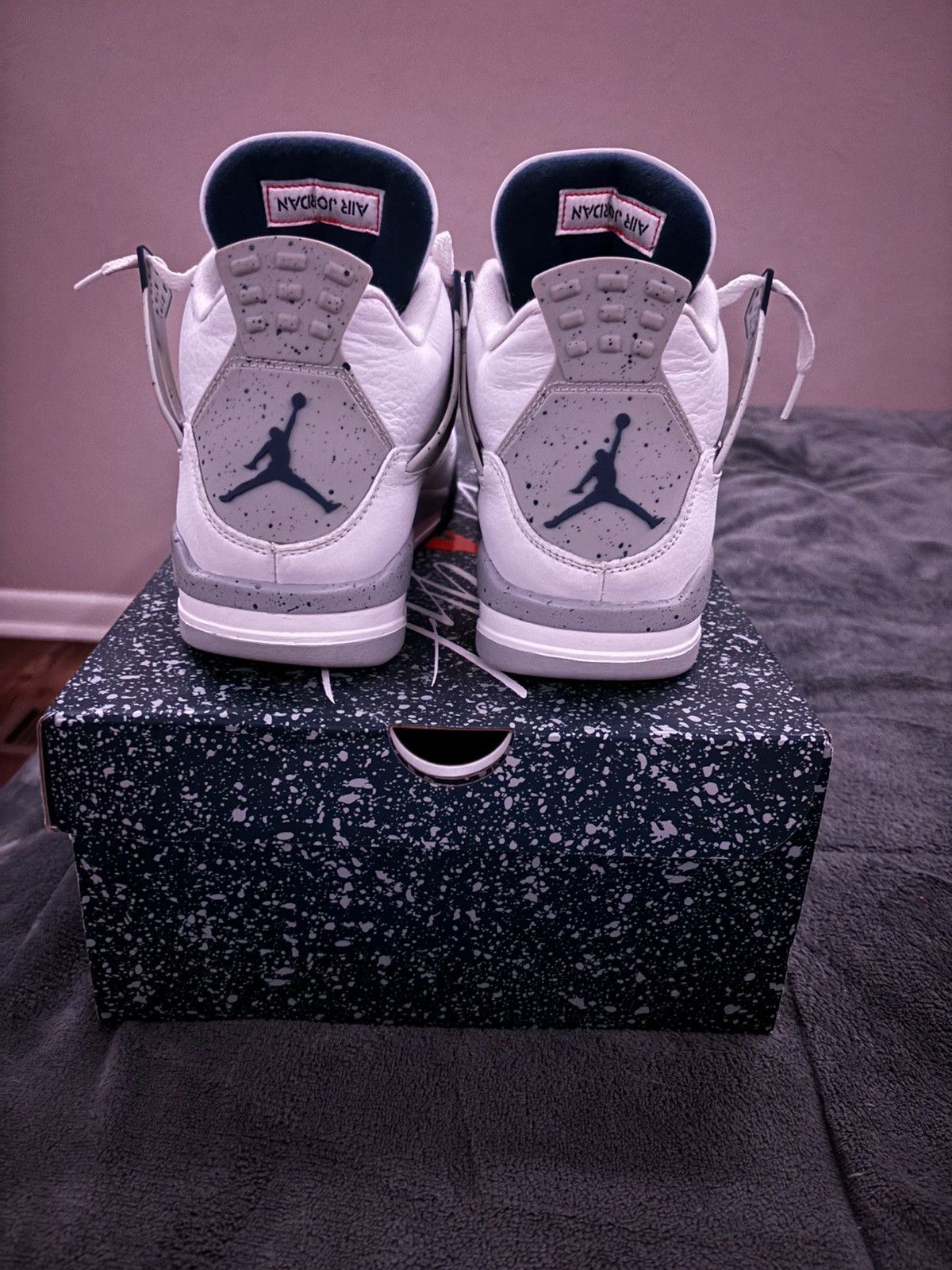 Jordan Brand × Nike Retro Jordan 4 - Midnight Navy Size US 10.5 / EU 43-44 - 2 Thumbnail