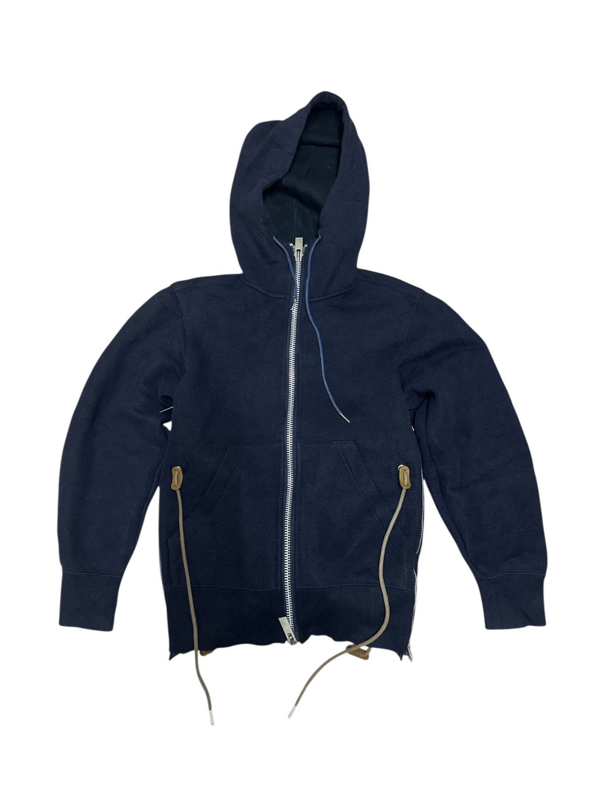Sacai SACAI SCW-060 SPONGE SWEAT X MA-1 ZIPPER HOODIE Size US S / EU 44-46 / 1 - 3 Thumbnail