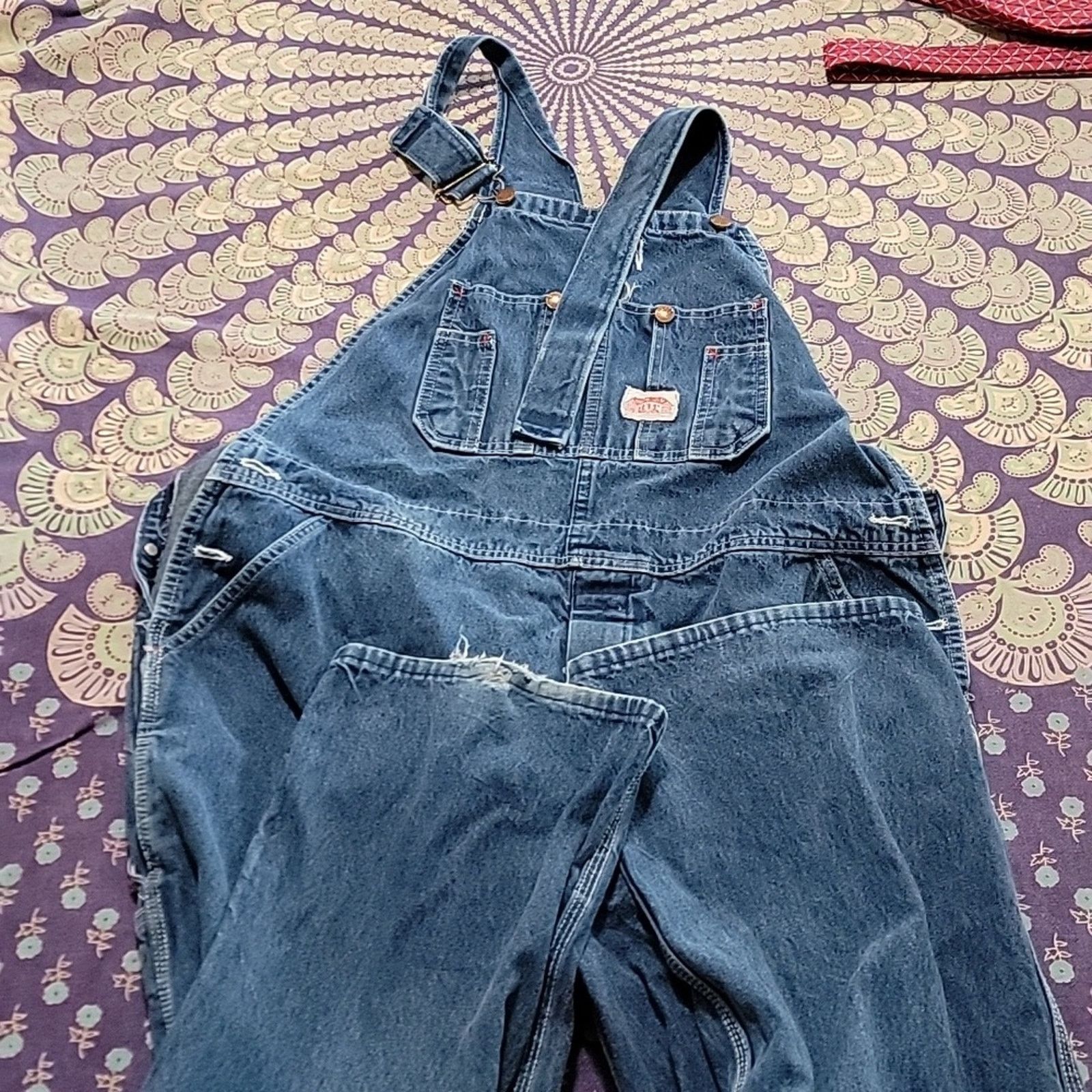 Roundtree & Yorke Vintage Roundhouse Overalls Size US L / EU 52-54 / 3 - 1 Thumbnail