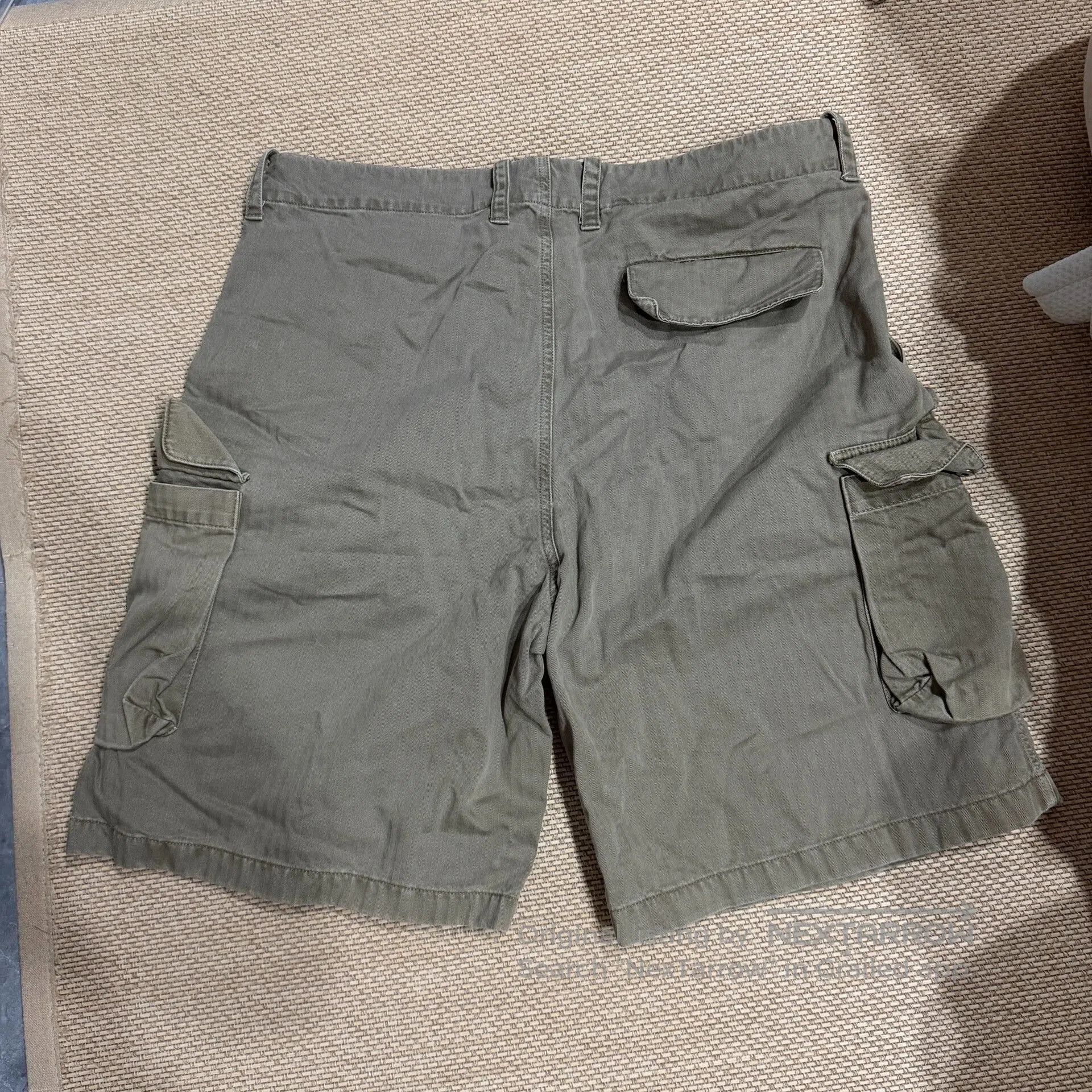 Our Legacy Our Legacy Green Cargo Work Shorts. Size US 34 / EU 50 - 2 Thumbnail