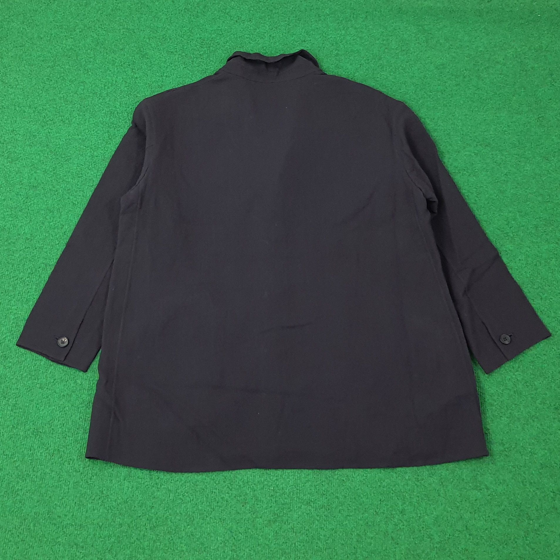 Issey Miyake Vintage Issey Miyake Japan Designer Casual Blazer C246N12 Size US L / EU 52-54 / 3 - 3 Thumbnail