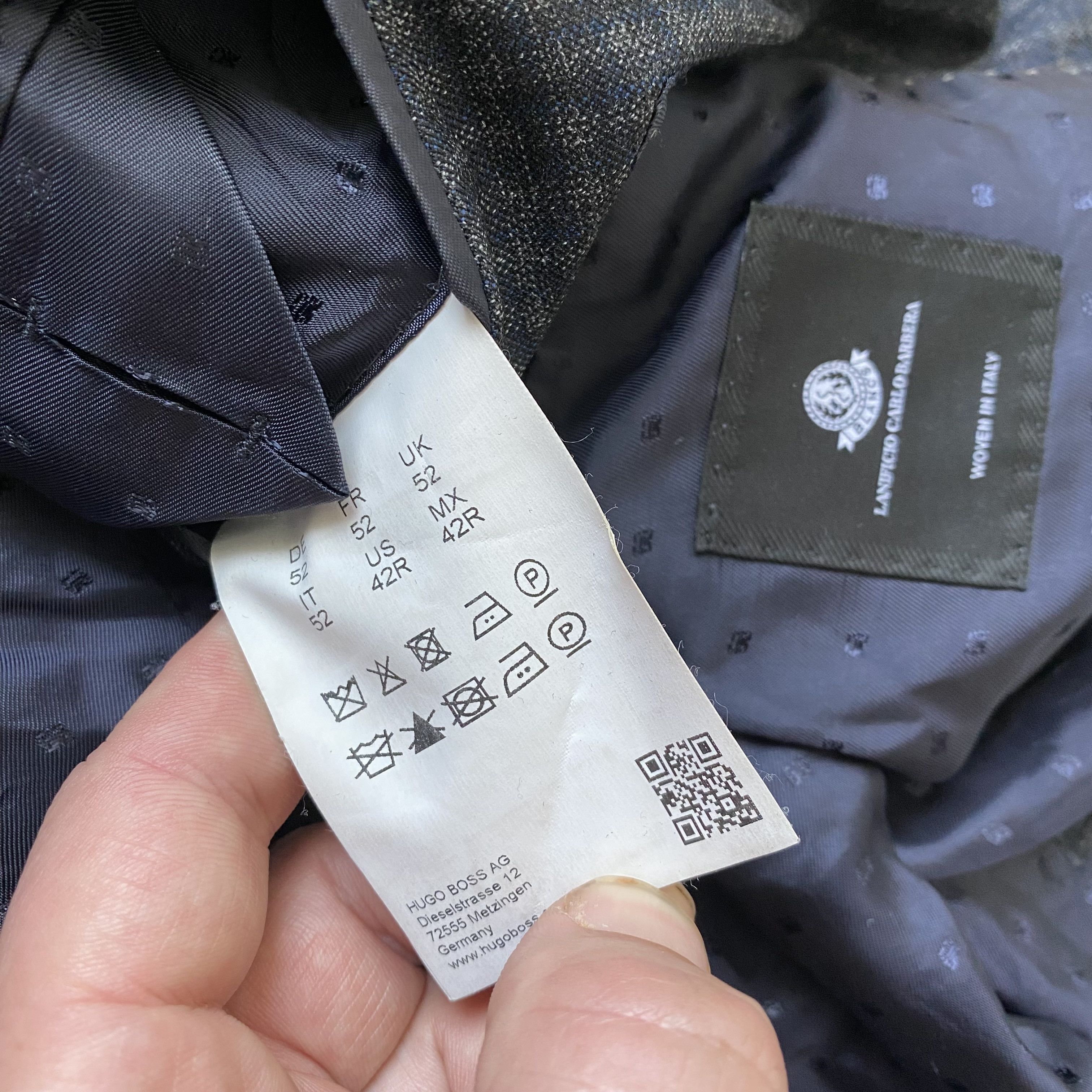 Hugo Boss RPP $700 Hugo Boss Blazer Designer premium wool Size 42R - 7 Thumbnail