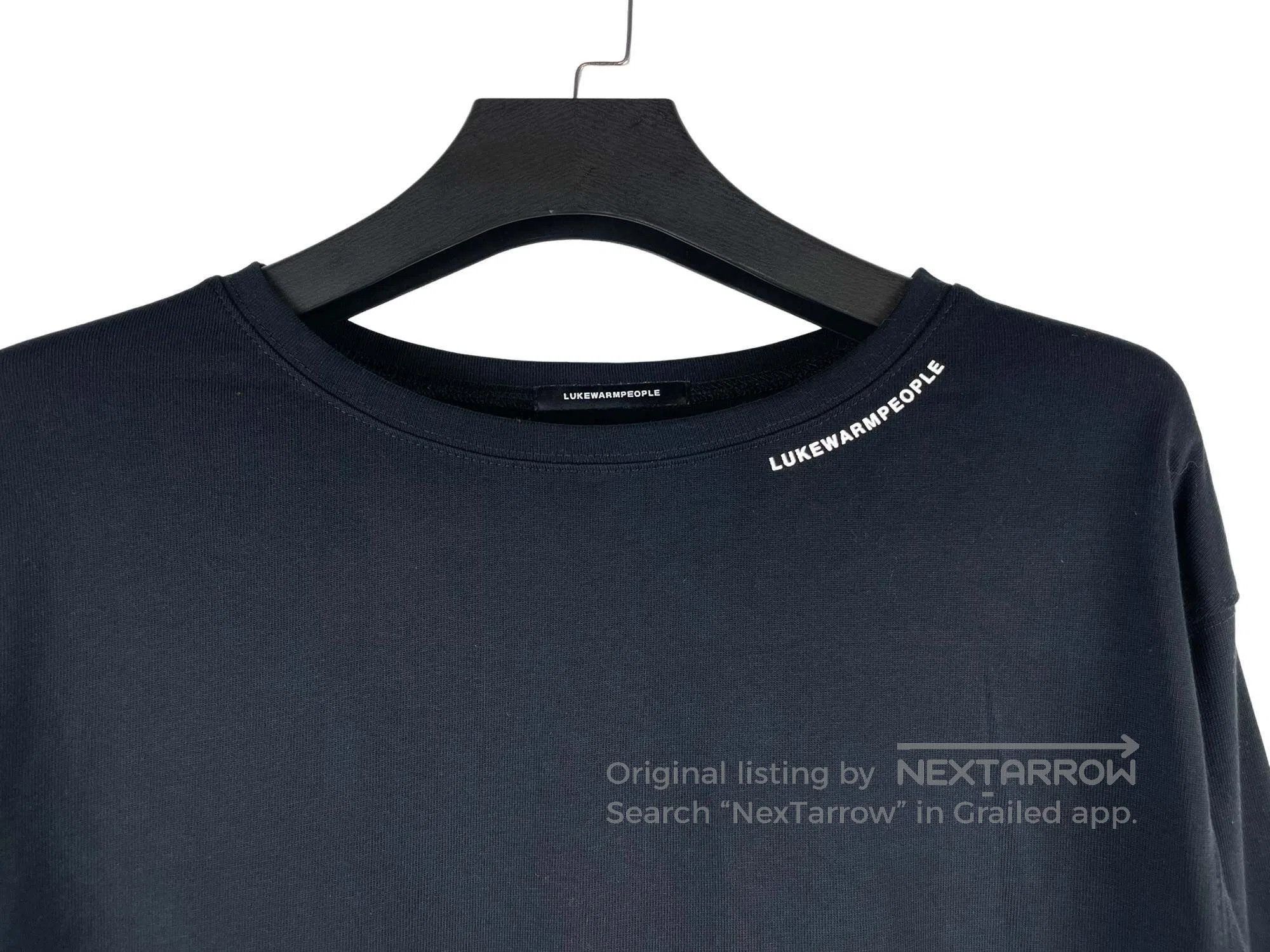 Other Lukewarmpeople Black Letter Long Sleeve Size US M / EU 48-50 / 2 - 3 Thumbnail