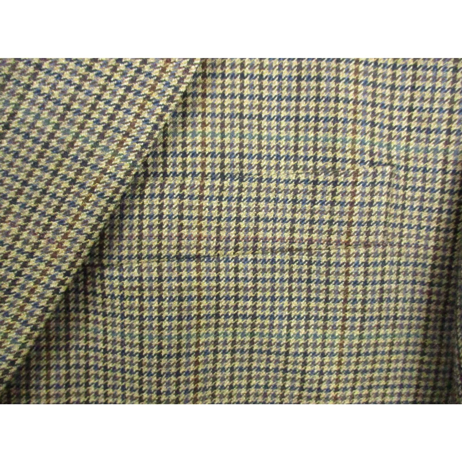 Ralph Lauren VINTAGE LAUREN RALPH LAUREN Sport Jacket 44 L Wool Gray Blazer Herringbone Tweed Sportcoat Mens Size 44R - 2 Thumbnail