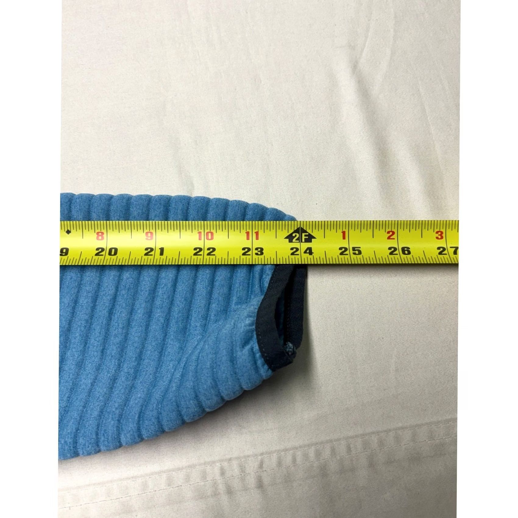 Vintage LL Bean Airlight Knit Pullover Mock Neck Snap Blue Womens Medium 506463 READ Size M / US 6-8 / IT 42-44 - 8 Thumbnail