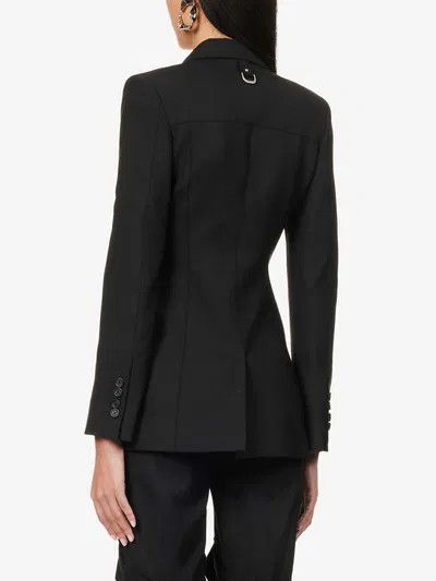 Off-White o1y1125 Blazer in Black Size S / US 4 / IT 40 - 4 Thumbnail