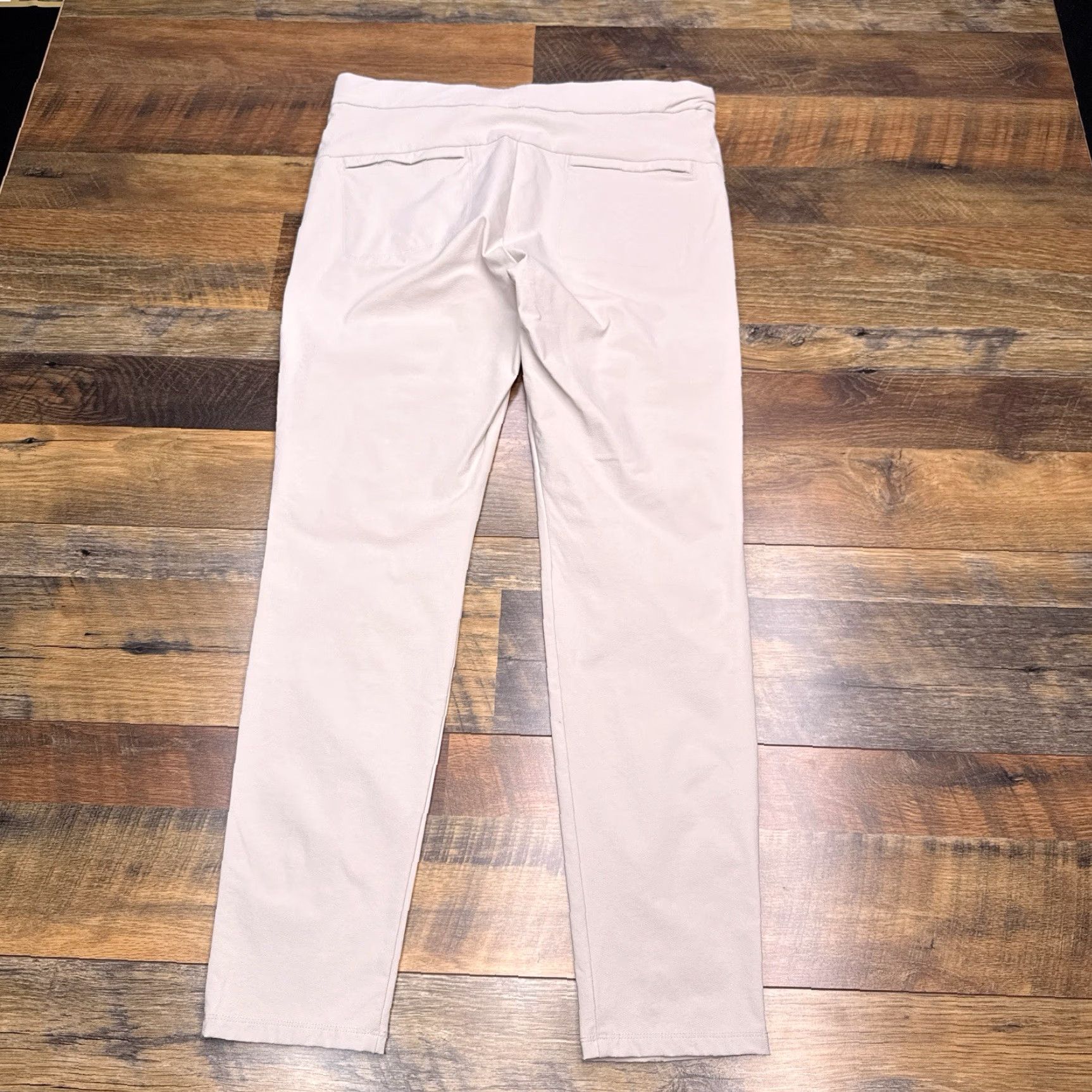 Athleta Athleta Wander Stash Skinny Pants Womens 12 Tan Mid Rise Stretch Size 34" / US 12 / IT 48 - 2 Thumbnail