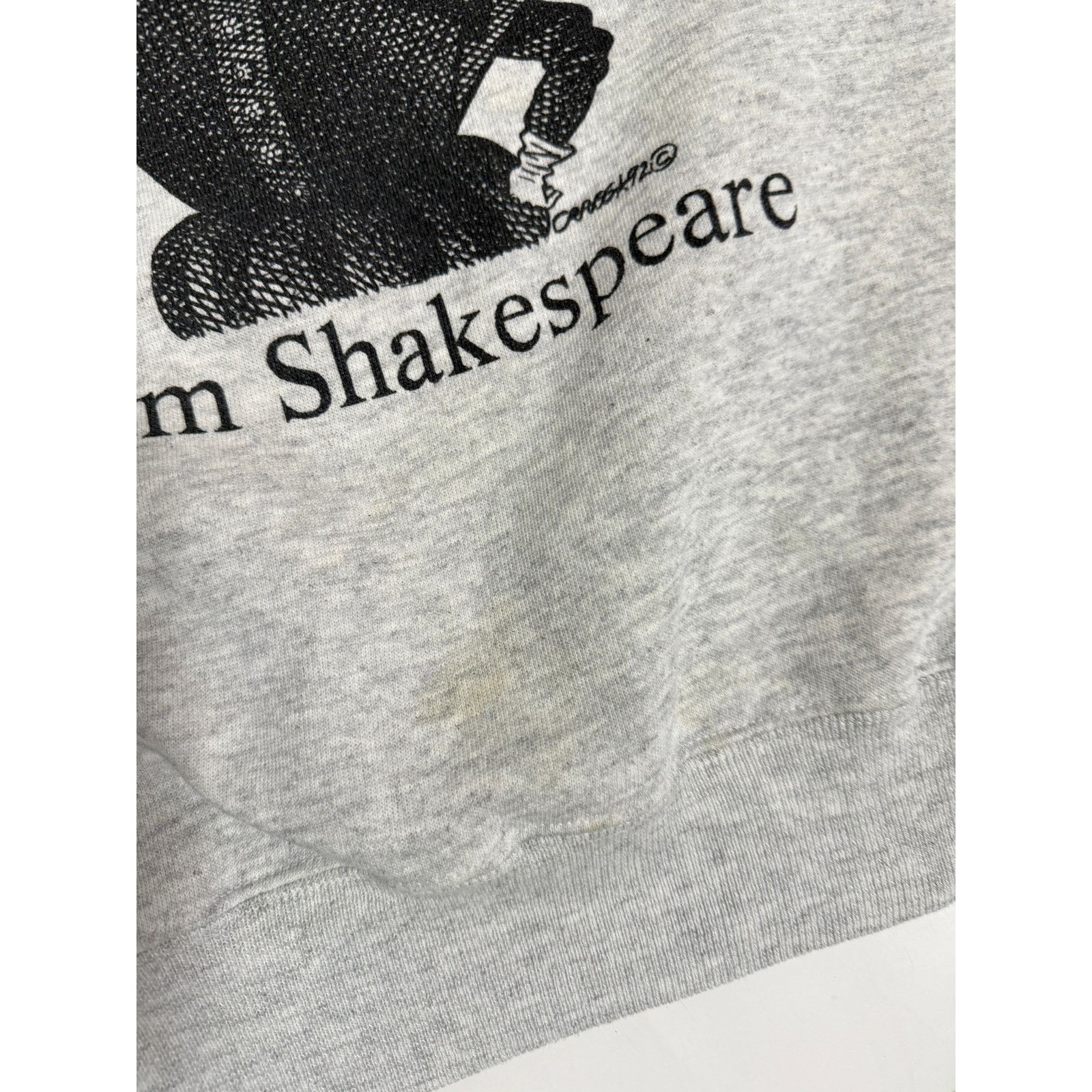 Vintage Vintage 1992 William Shakespeare Art Sweater Size XL 90s Size US XL / EU 56 / 4 - 6 Thumbnail