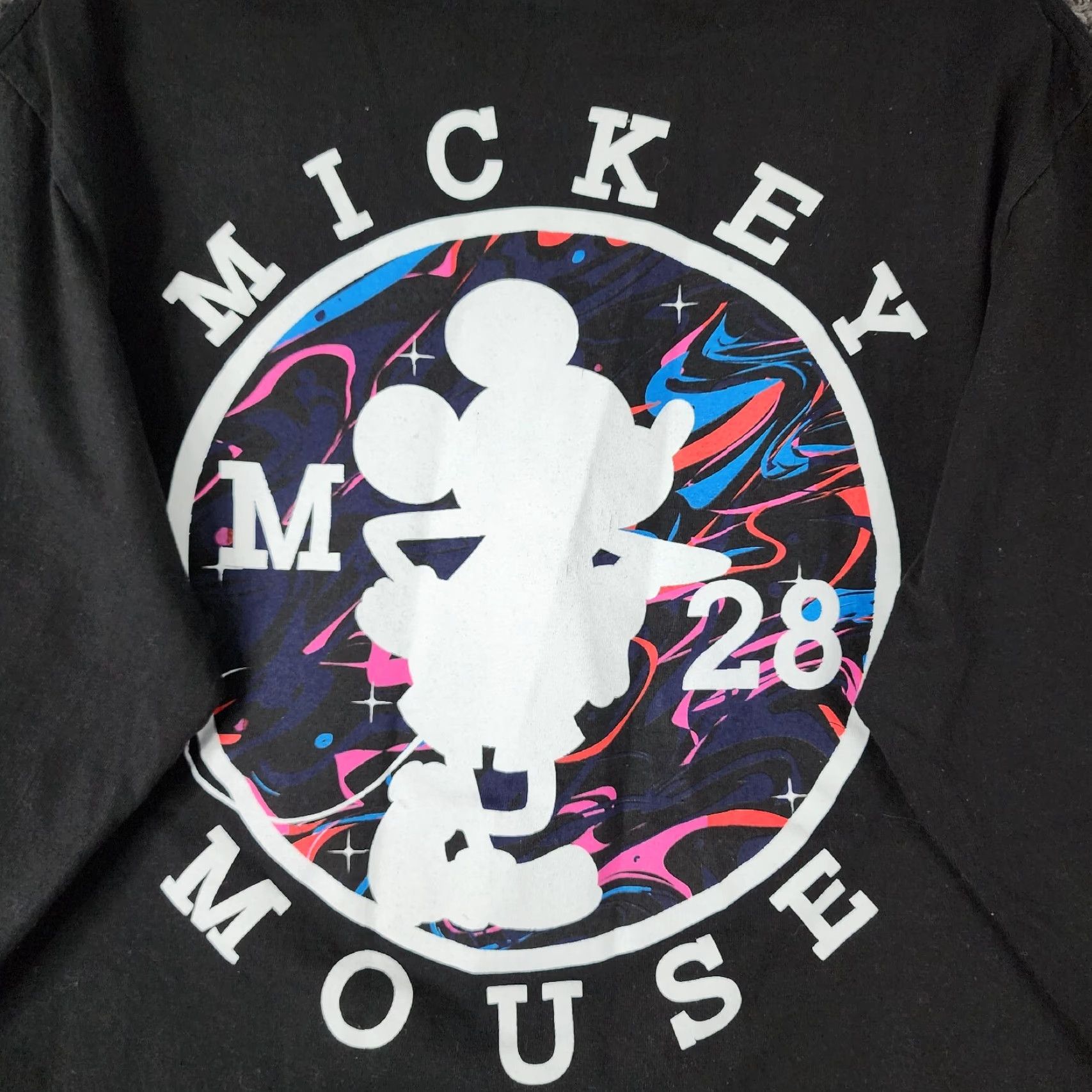 Disney Disney Neff Mens Black Long Sleeve Mickey Mouse Graphic Tee Size M Size US M / EU 48-50 / 2 - 6 Thumbnail