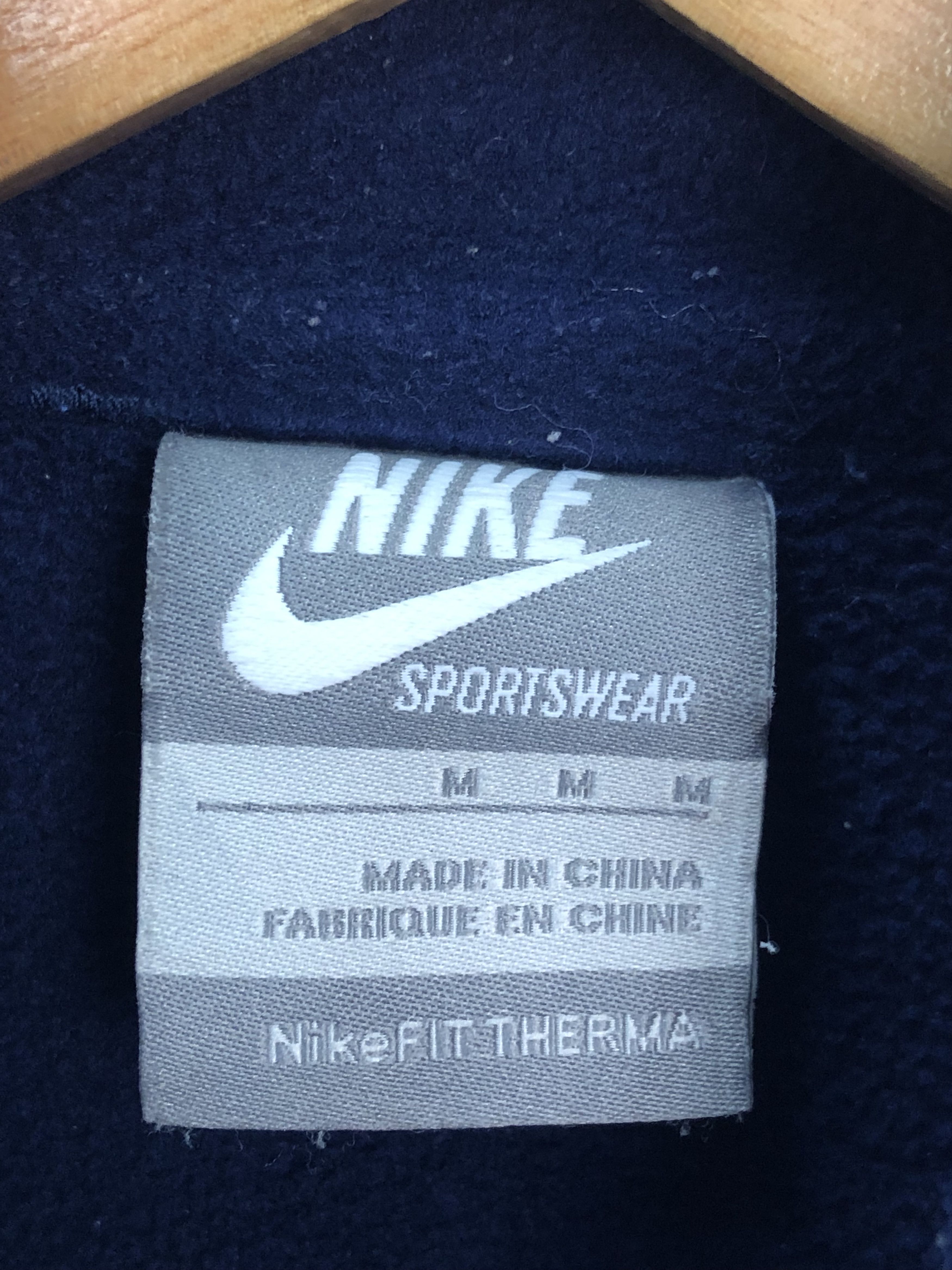 Nike Vintage Nike Zipper Up Vest J0214 Size 40S - 5 Thumbnail