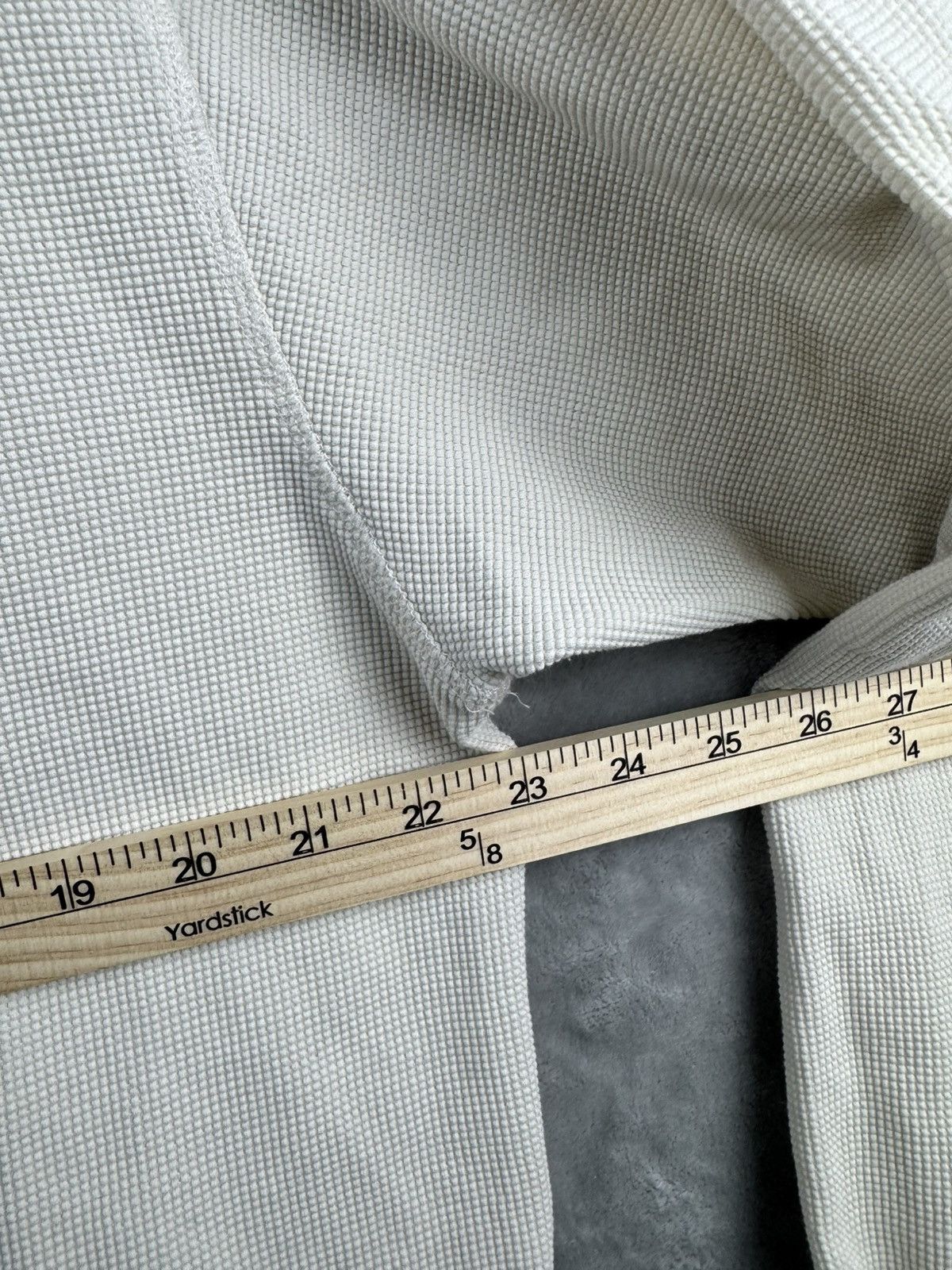 Helmut Lang Helmut Lang Waffle Knit Pull Over Hoodie Mens Large Size US L / EU 52-54 / 3 - 11 Thumbnail