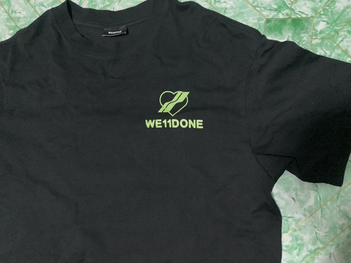 Designer × WE11DONE W11done Over Sims T-shirt Size US S / EU 44-46 / 1 - 4 Thumbnail