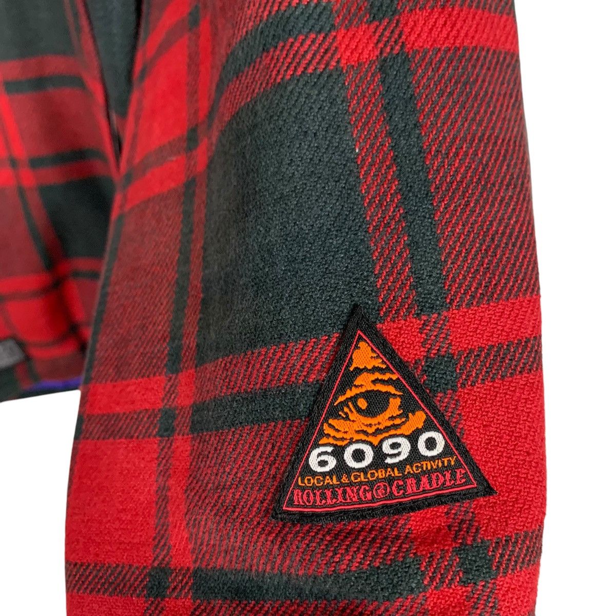 Japanese Brand ROLLING CRADLE Buffalo Check Pattern Work Jacket #2714-C122 Size US M / EU 48-50 / 2 - 16 Thumbnail
