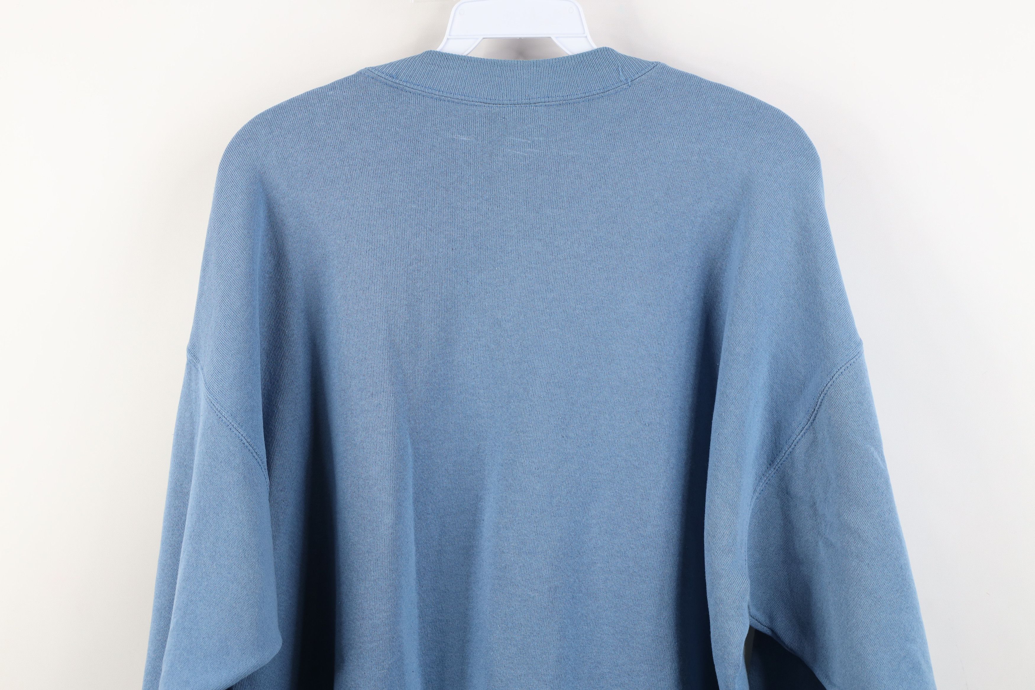 Vintage Vintage 90s Oregon Ohio Crewneck Sweatshirt Blue Size XL / US 12-14 / IT 48-50 - 13 Thumbnail