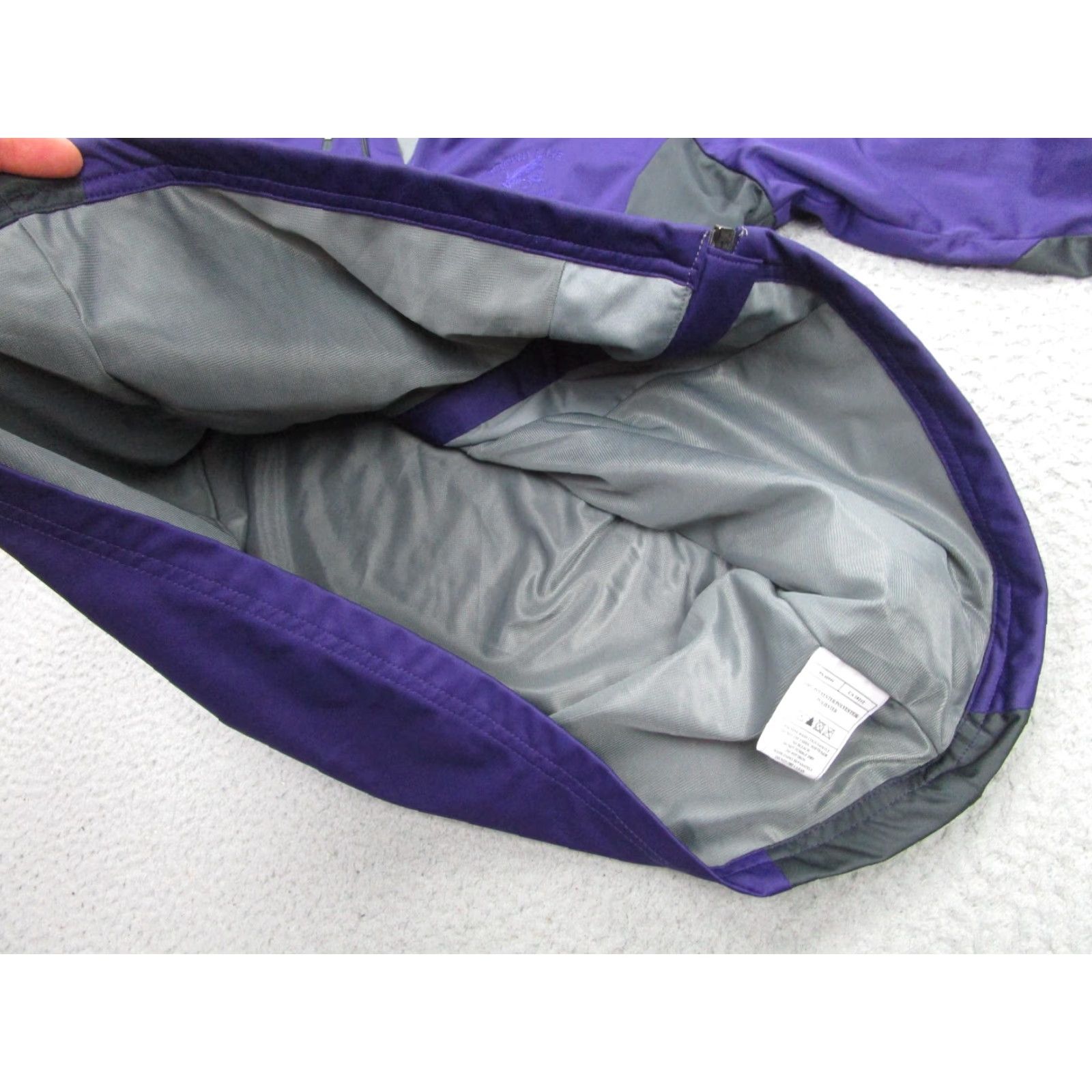 Vintage Antigua Jacket Womens XL Purple Gray Full Zip Trophy Lake Golf Fishing Outdoor Size XL / US 12-14 / IT 48-50 - 6 Thumbnail