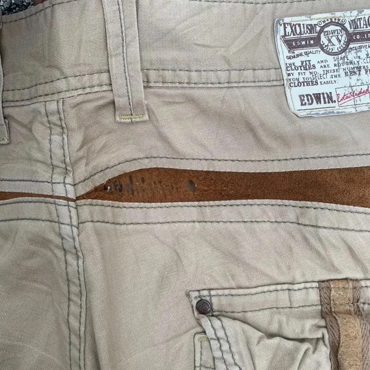 Edwin Japanese Vintage Trousers Big Pocket Faded Pants Size US 35 - 13 Thumbnail