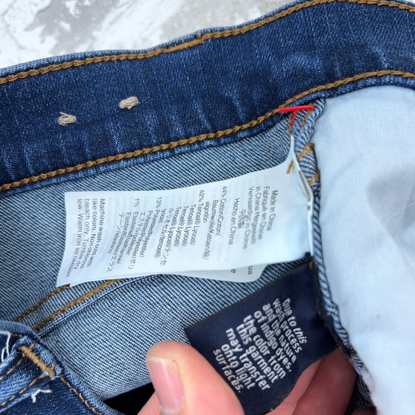 Madewell Madewell Jeans Women 28 High Rise Skinny Fit Dark Wash Stretch Faded Pants Size 28" / US 6 / IT 42 - 6 Thumbnail