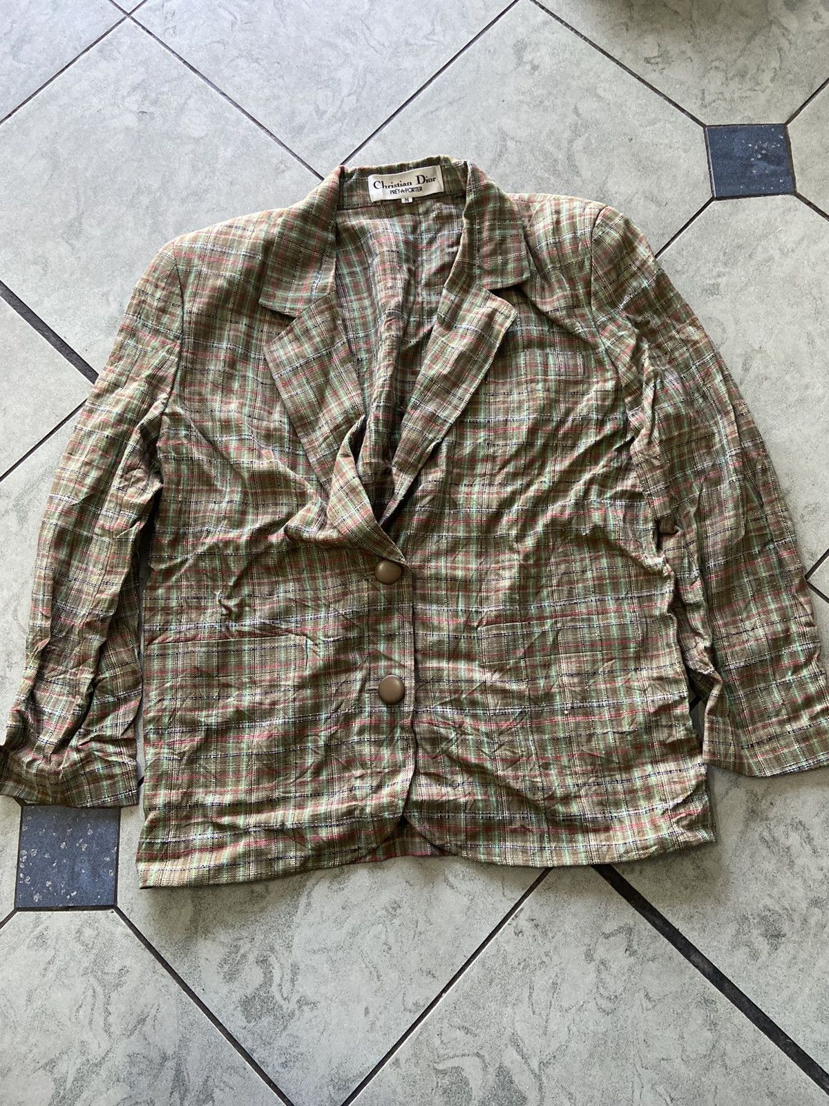 Polo Ralph Lauren Vintage Blazer christian dior Size M / US 6-8 / IT 42-44 - 2 Thumbnail