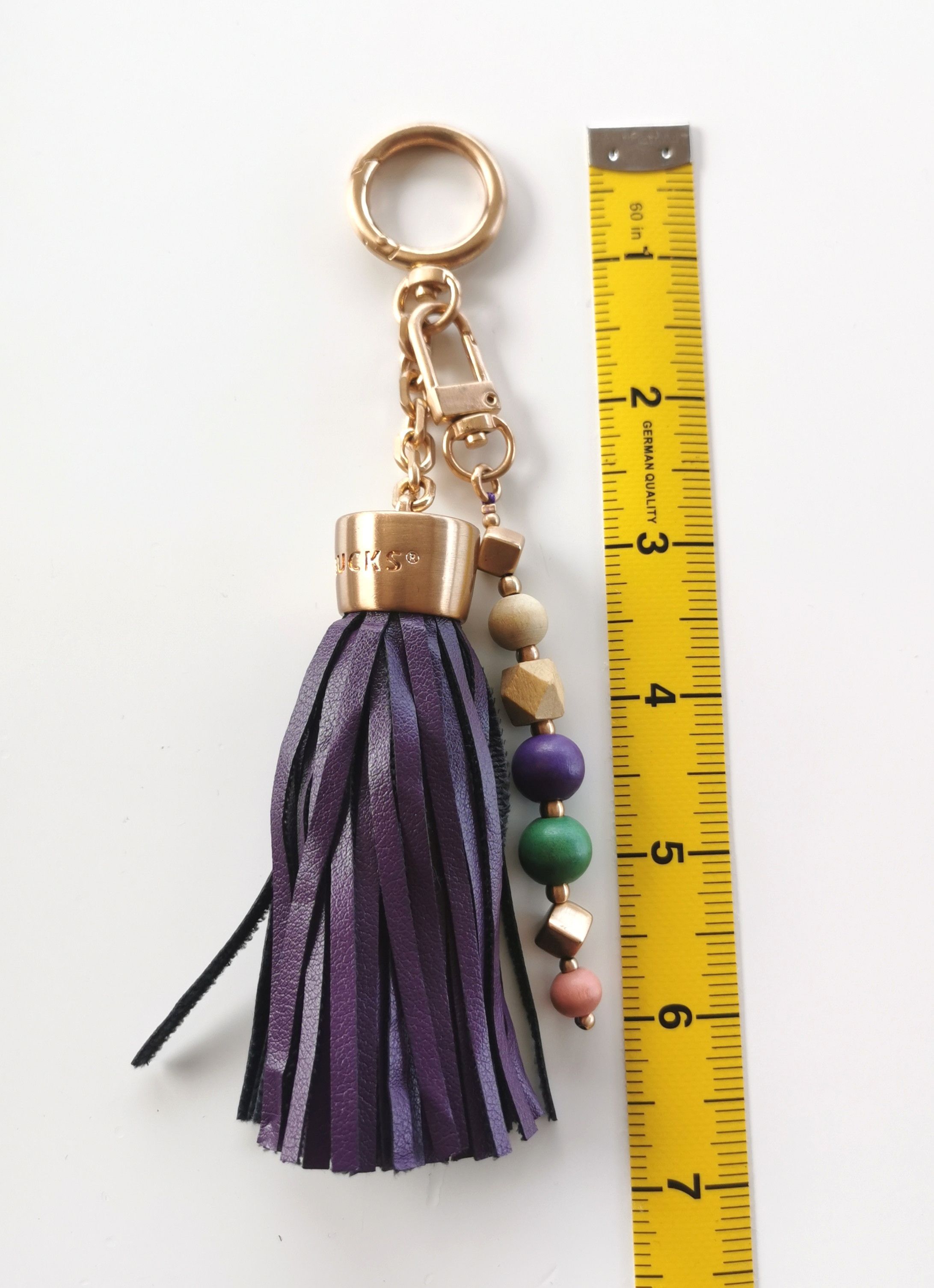 Band Tees BTS x Starbucks Collaboration Keychain 2020 Kpop Korean Size ONE SIZE - 8 Thumbnail
