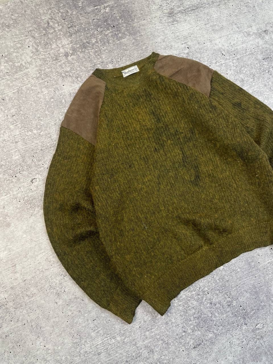 Burberry Vintage Burberrys Wool Mohair Sweater Y2K Size US L / EU 52-54 / 3 - 2 Thumbnail