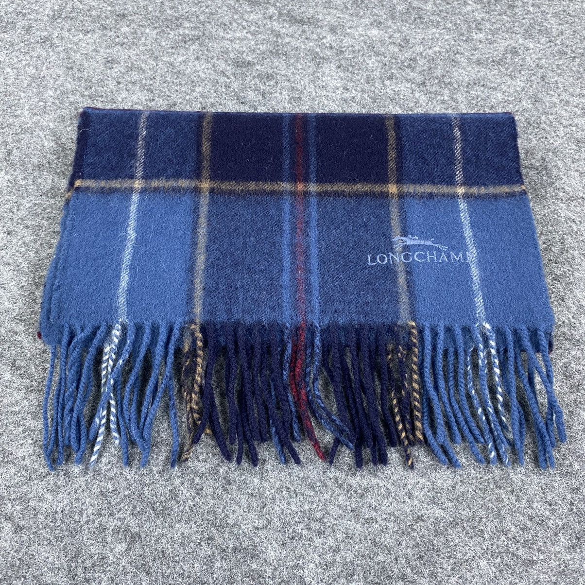 Longchamp × Vintage Longchamp Scarf # Muffler # Neckwear # D121 Size ONE SIZE - 7 Thumbnail