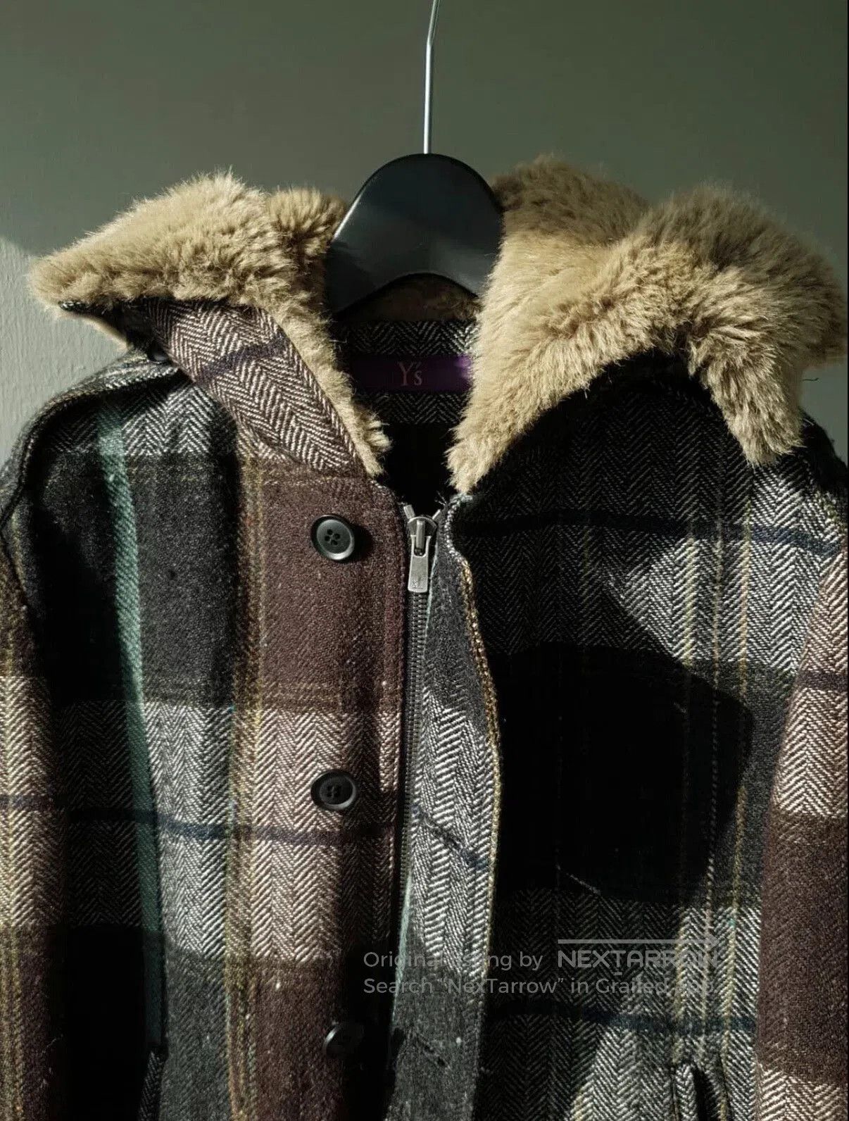 Yohji Yamamoto Yohji Yamamoto Plaid N2B Jacket. Size US M / EU 48-50 / 2 - 4 Thumbnail