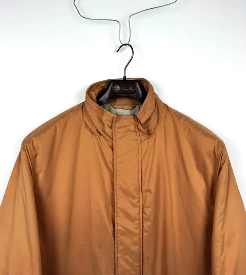 Loro Piana Loro Piana Men's Orange Parka Coat Size US L / EU 52-54 / 3 - 6 Thumbnail