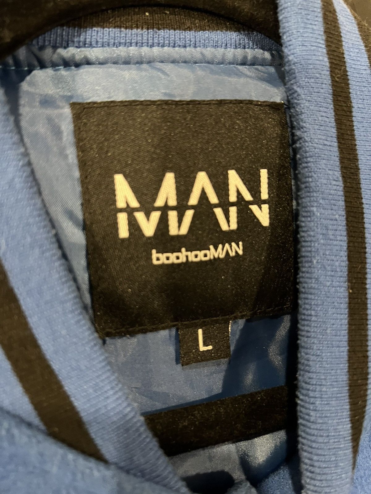 Boohoo Boohoo man varsity jacket Size US L / EU 52-54 / 3 - 3 Thumbnail