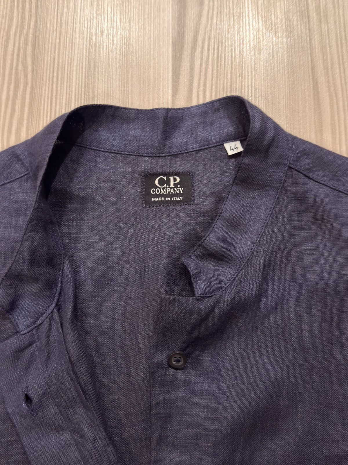 C.P. Company Vintage C.P. Company SS2000 Linen Sleeveless Shirt Top IT44 Size M / US 6-8 / IT 42-44 - 3 Thumbnail