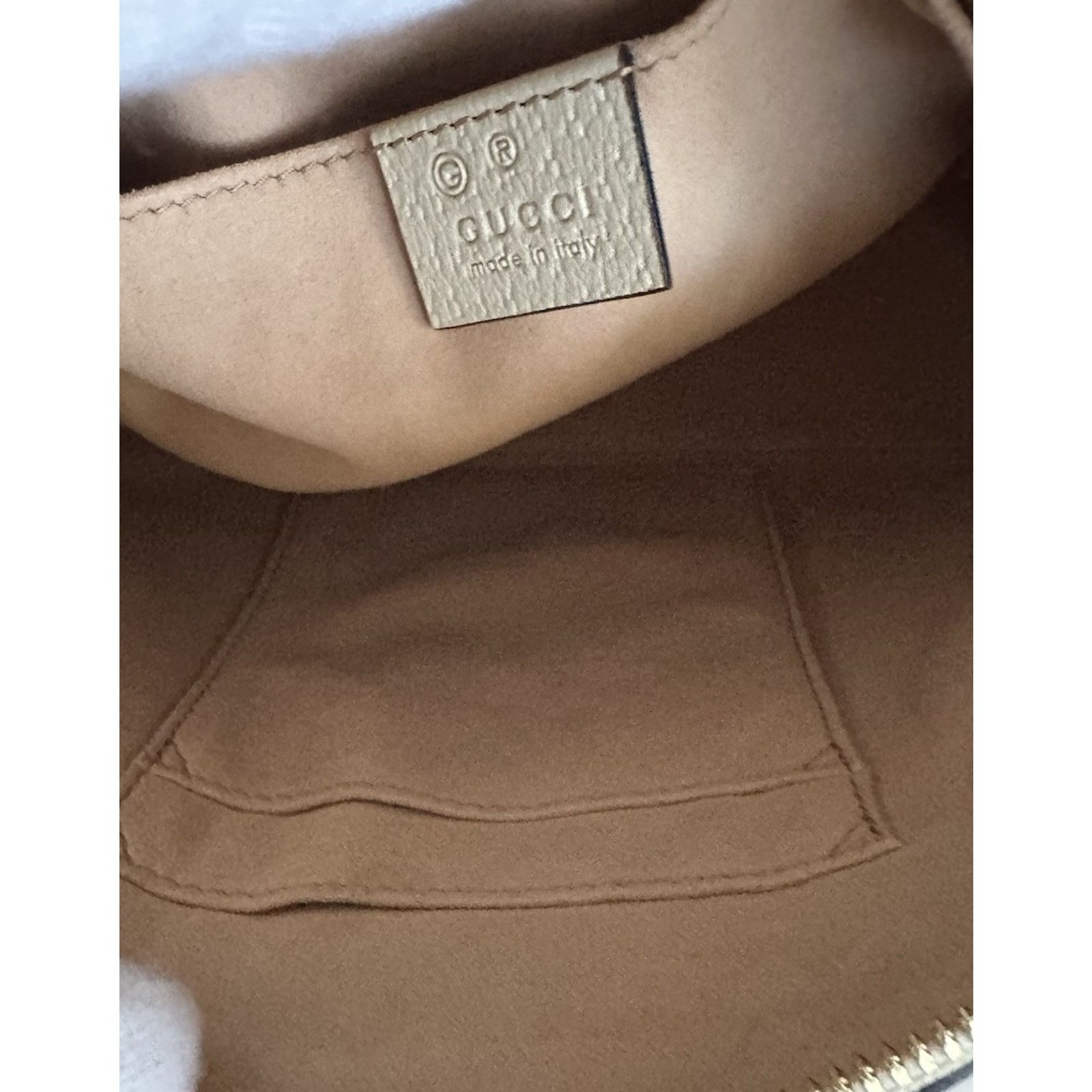 Gucci Gucci Ophidia Leather GG Web White Small Shoulder Bag 719881 Size ONE SIZE - 19 Thumbnail