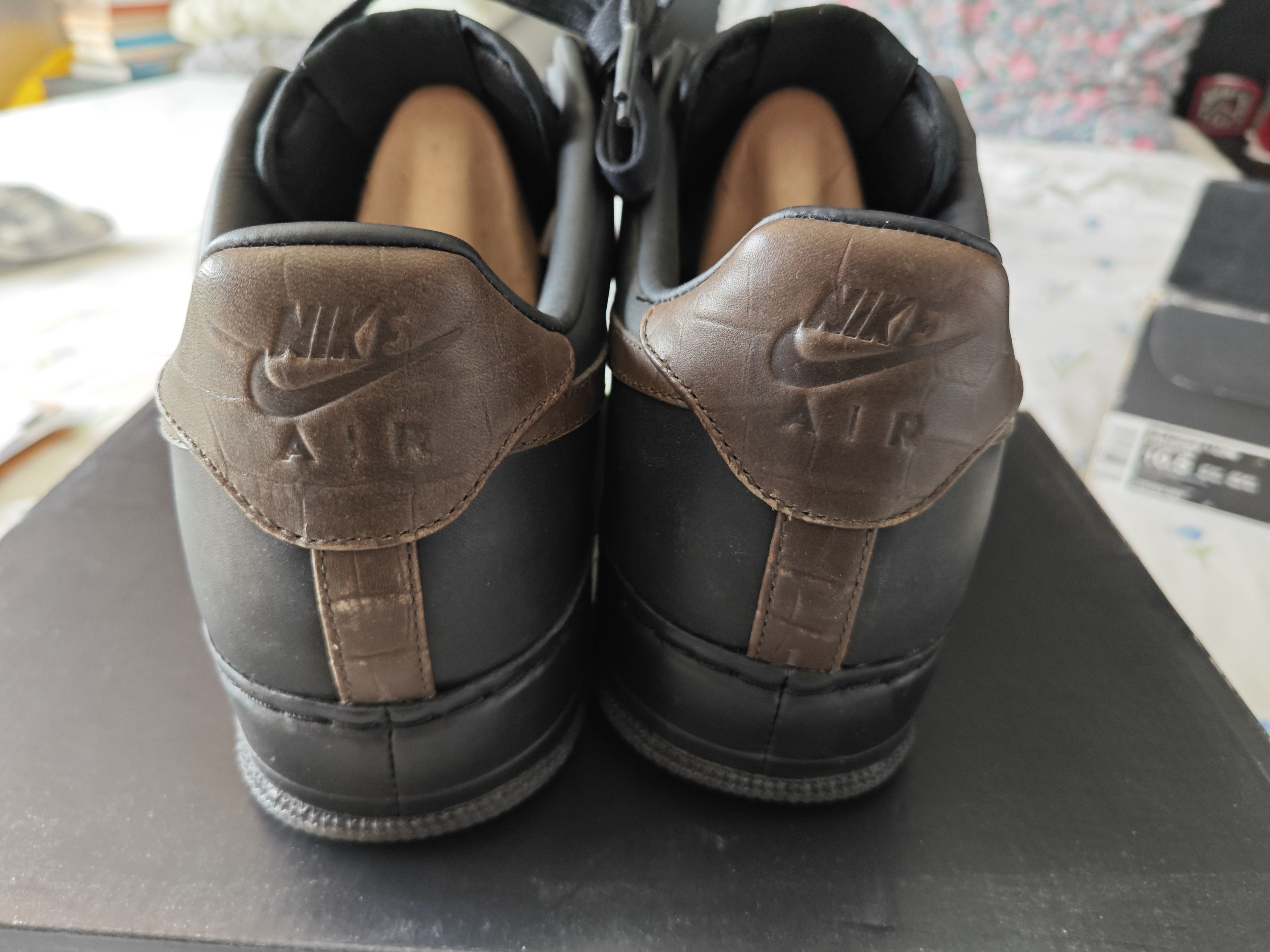 Nike Nike Air Force 1 Low Supreme I/O Black Crocodile (Size 11) Size US 11 / EU 44 - 3 Thumbnail