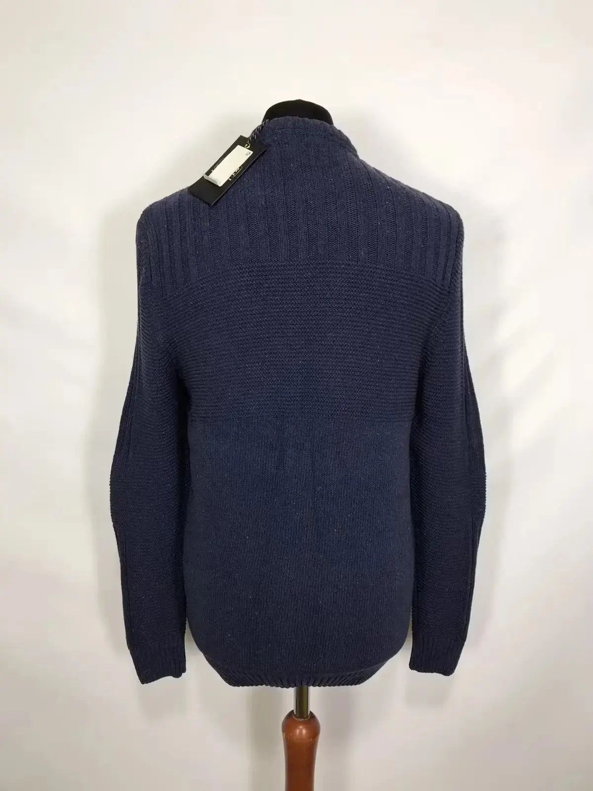 Barbour × Designer Barbour international men’s knit crew neck jumper Size US M / EU 48-50 / 2 - 2 Thumbnail