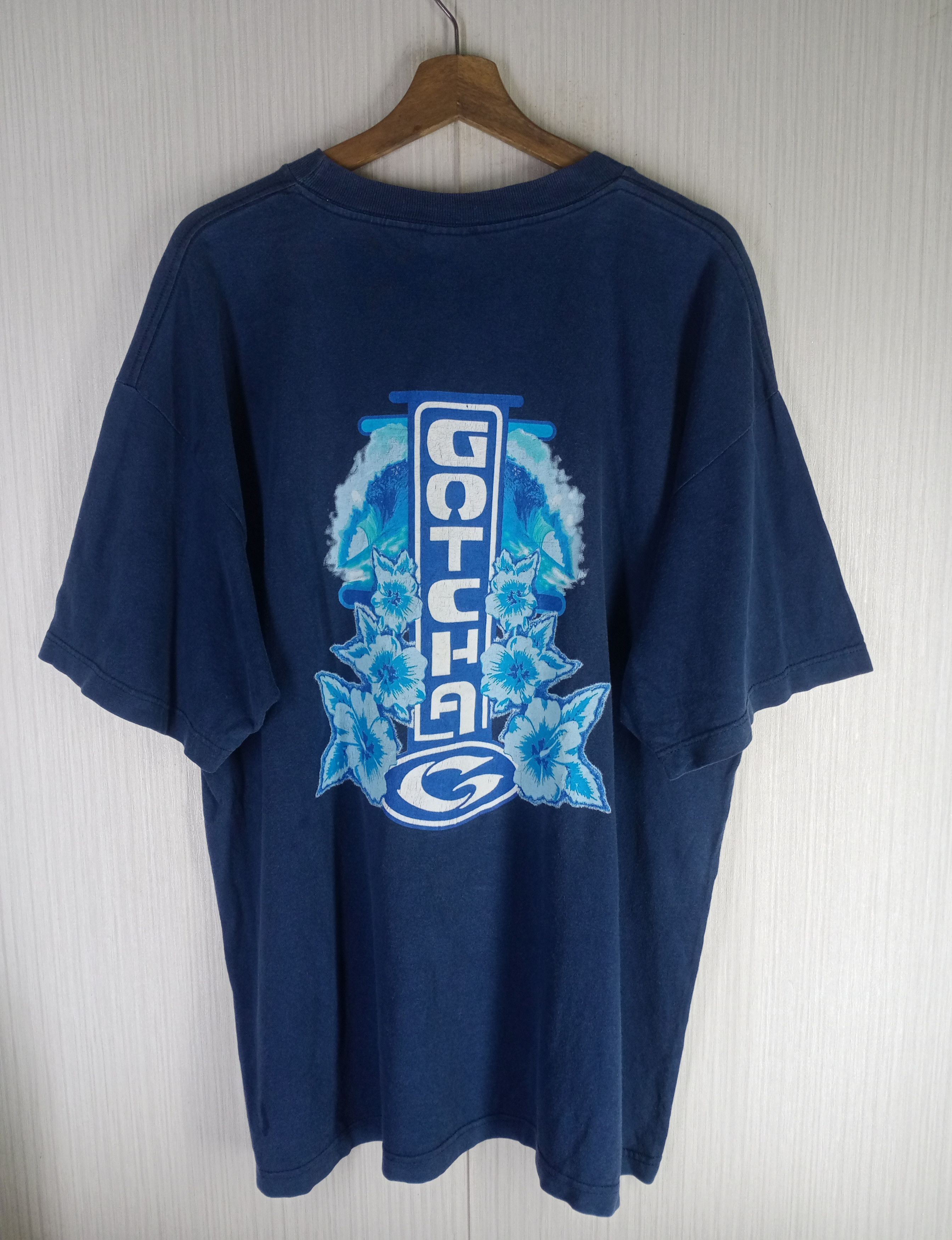 Gotcha Rare Vintage 90s GOTCHA Big Logo Tshirt Size US XL / EU 56 / 4 - 1 Thumbnail