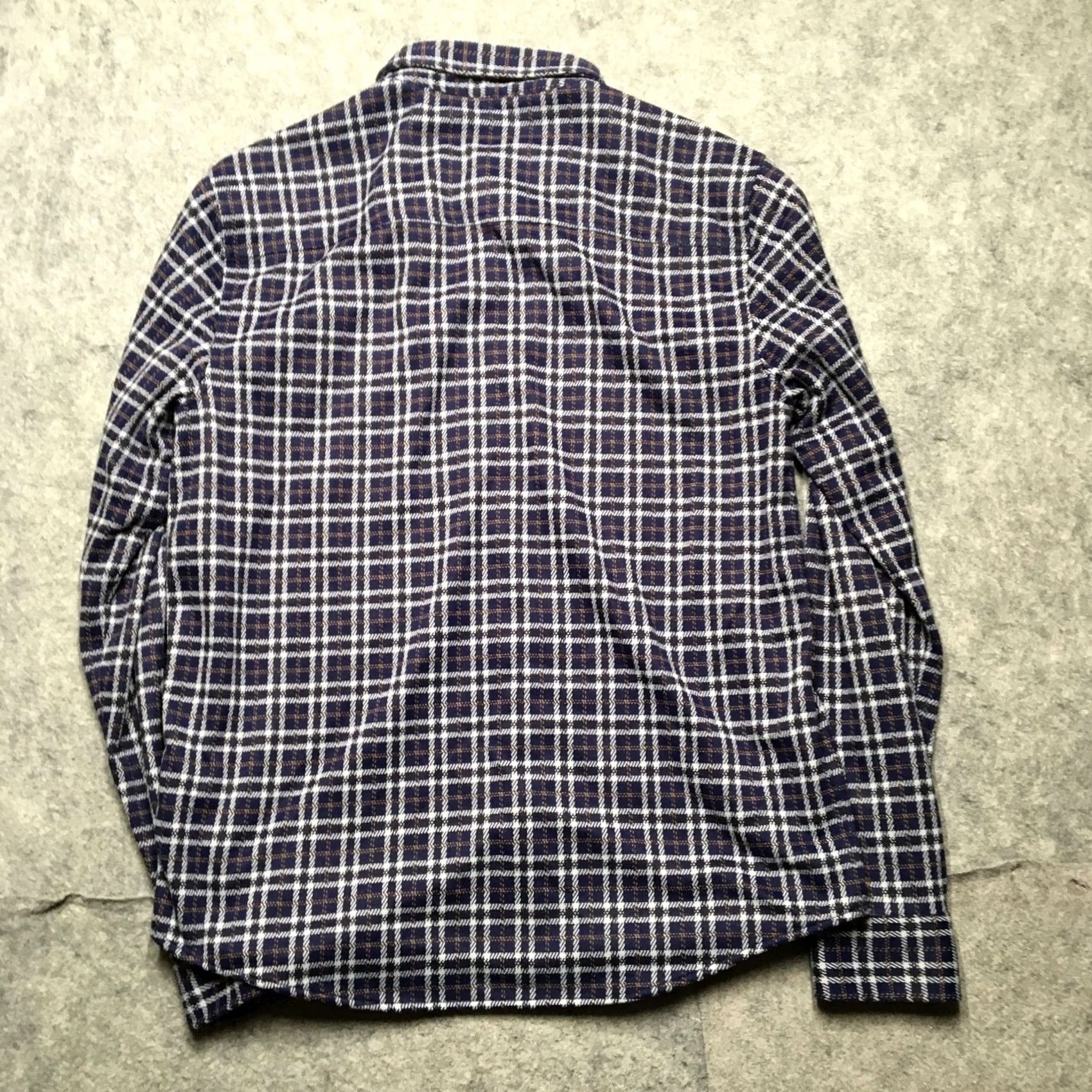 Rhone Rhone Mens Flannel Shirt Blue Plaid Long Sleeve Button-Up Stretch M Medium Size US M / EU 48-50 / 2 - 5 Thumbnail